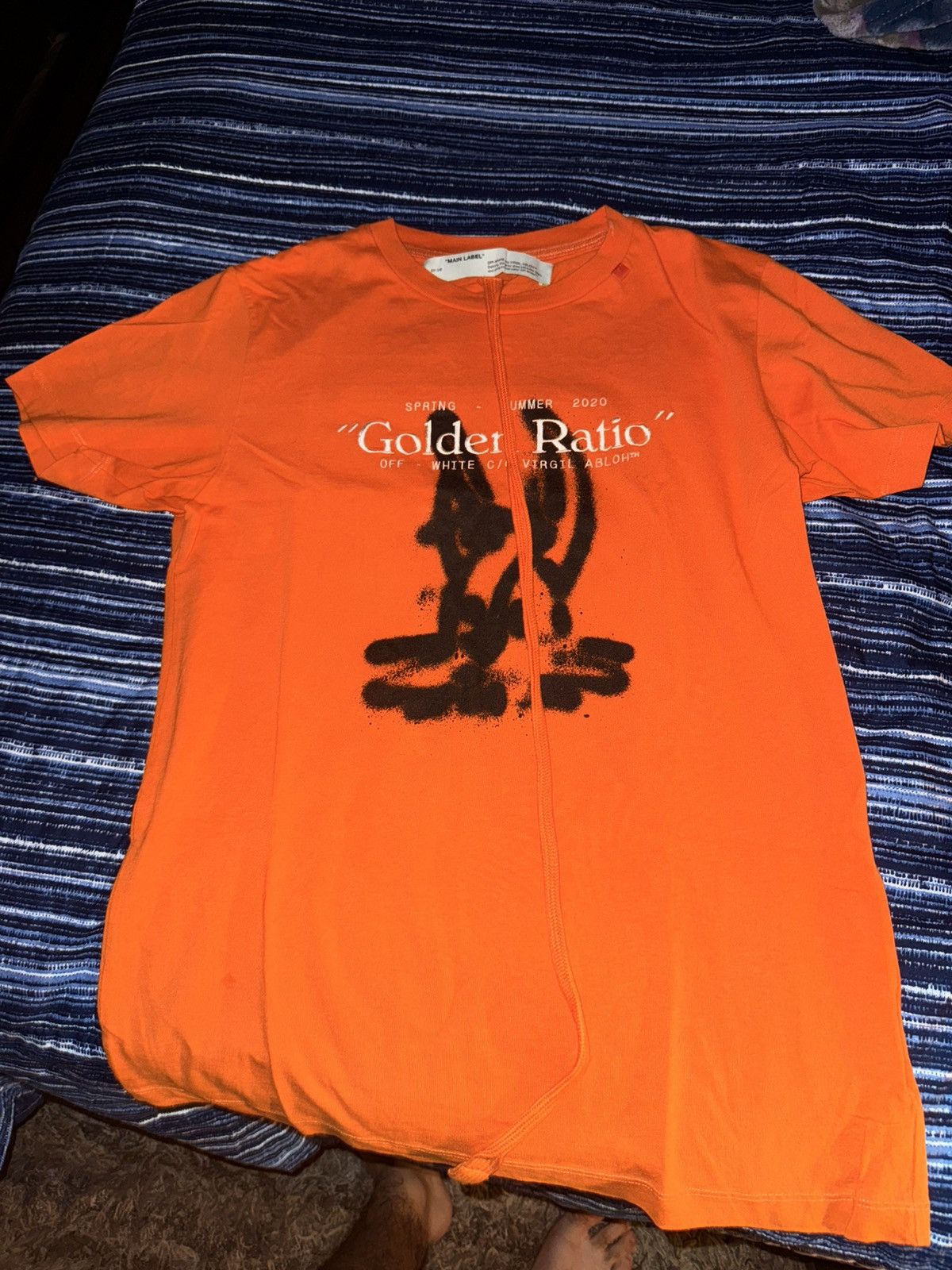 Off-White Golden ratio off white t shirt Size US S / EU 44-46 / 1 - 1 Thumbnail
