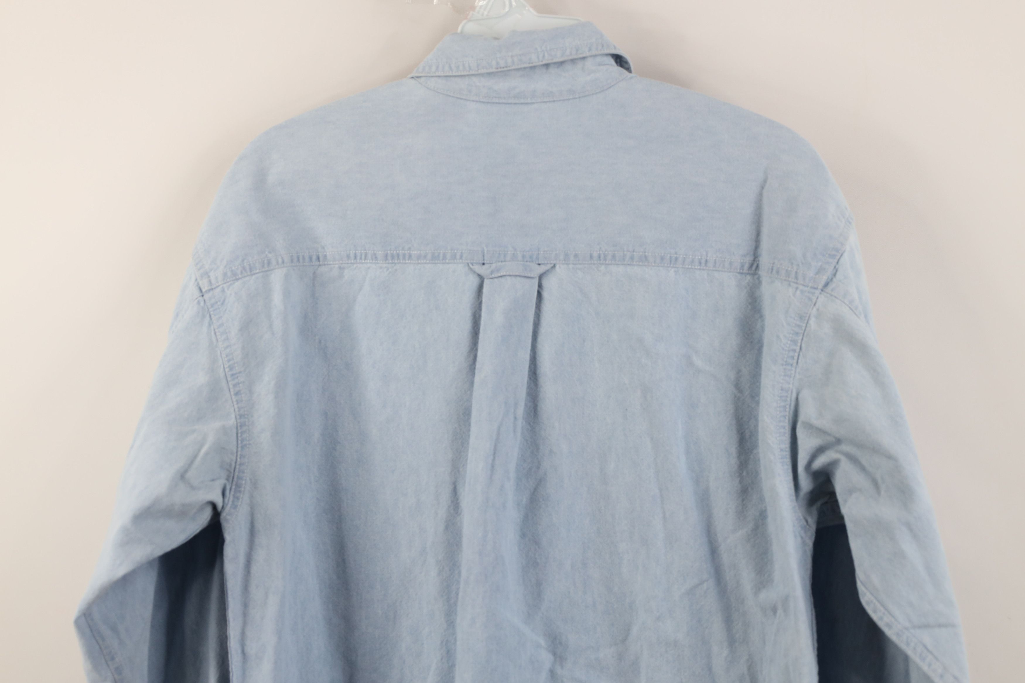 Vintage Vintage 90s Looney Tunes Egghead Jr Denim Button Shirt Size US S / EU 44-46 / 1 - 13 Thumbnail