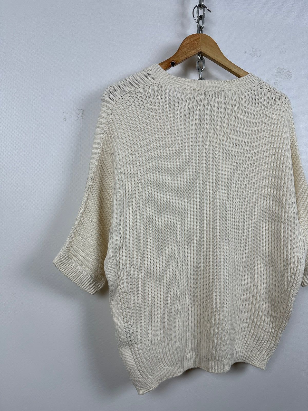 Loro Piana Loro Piana Silk/Cotton 3/4 Sleeve Knit Jumper Sweater Size S / US 4 / IT 40 - 14 Thumbnail
