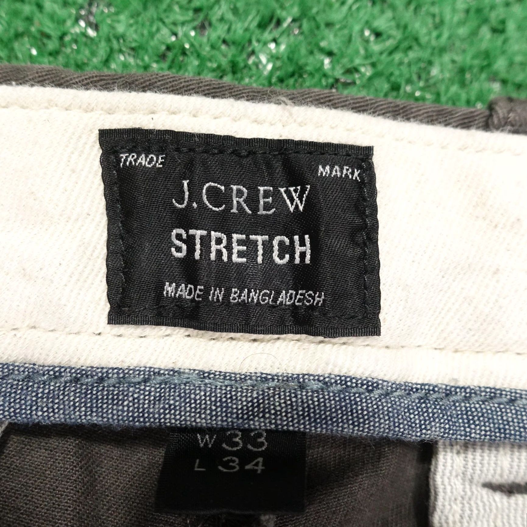 J.Crew J.CREW Pants Mens 33x34 250 Skinny Chino Cotton Spandex Pockets Flat Front Zip Button Casual Business Mens Size US 33 - 6 Thumbnail