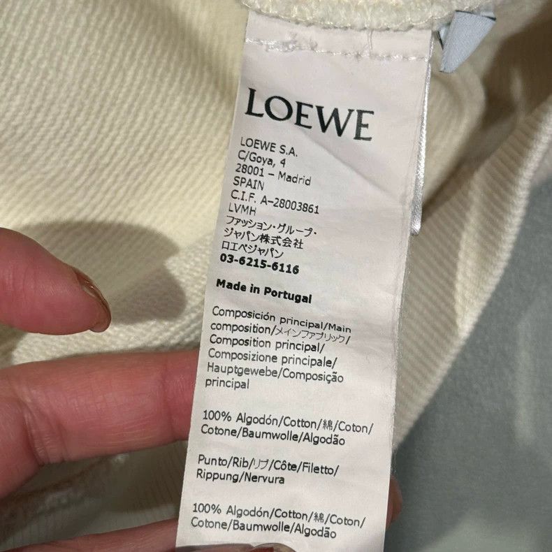 Loewe loewe Hooded sweatshirt 2503-Nextarrow Size US S / EU 44-46 / 1 - 6 Thumbnail