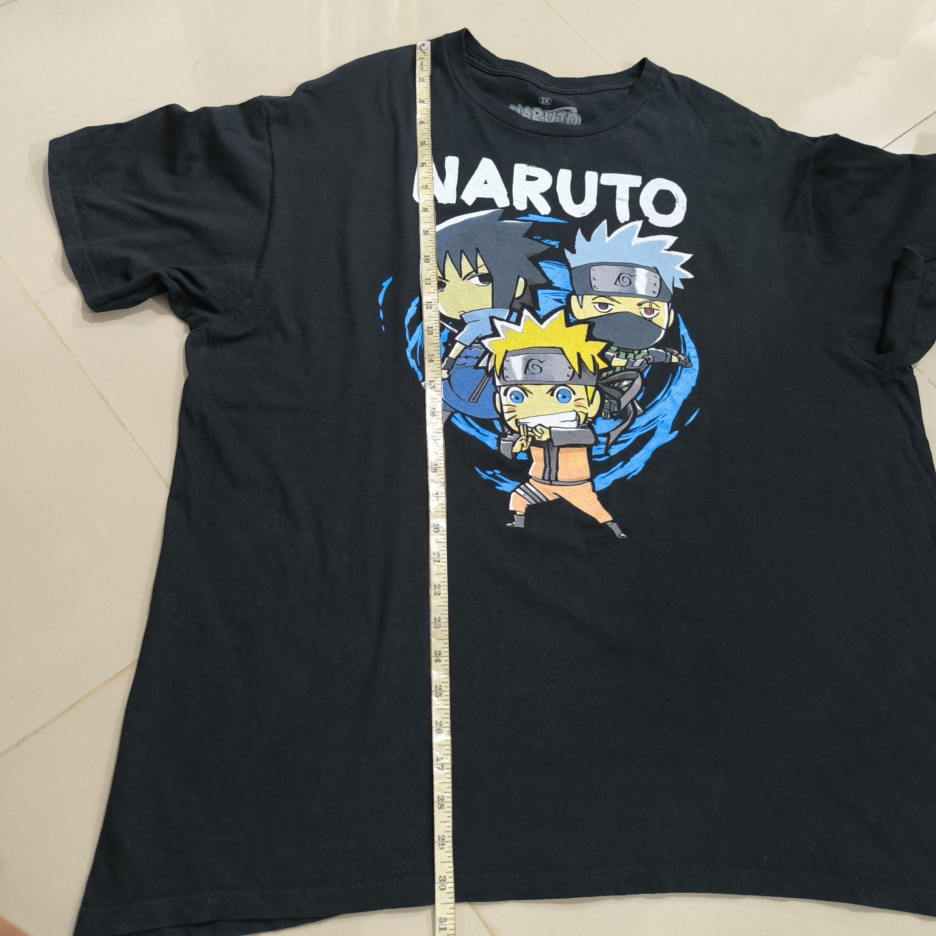 Anime Vintage 2002s Naruto shippuden Size US XL / EU 56 / 4 - 5 Thumbnail