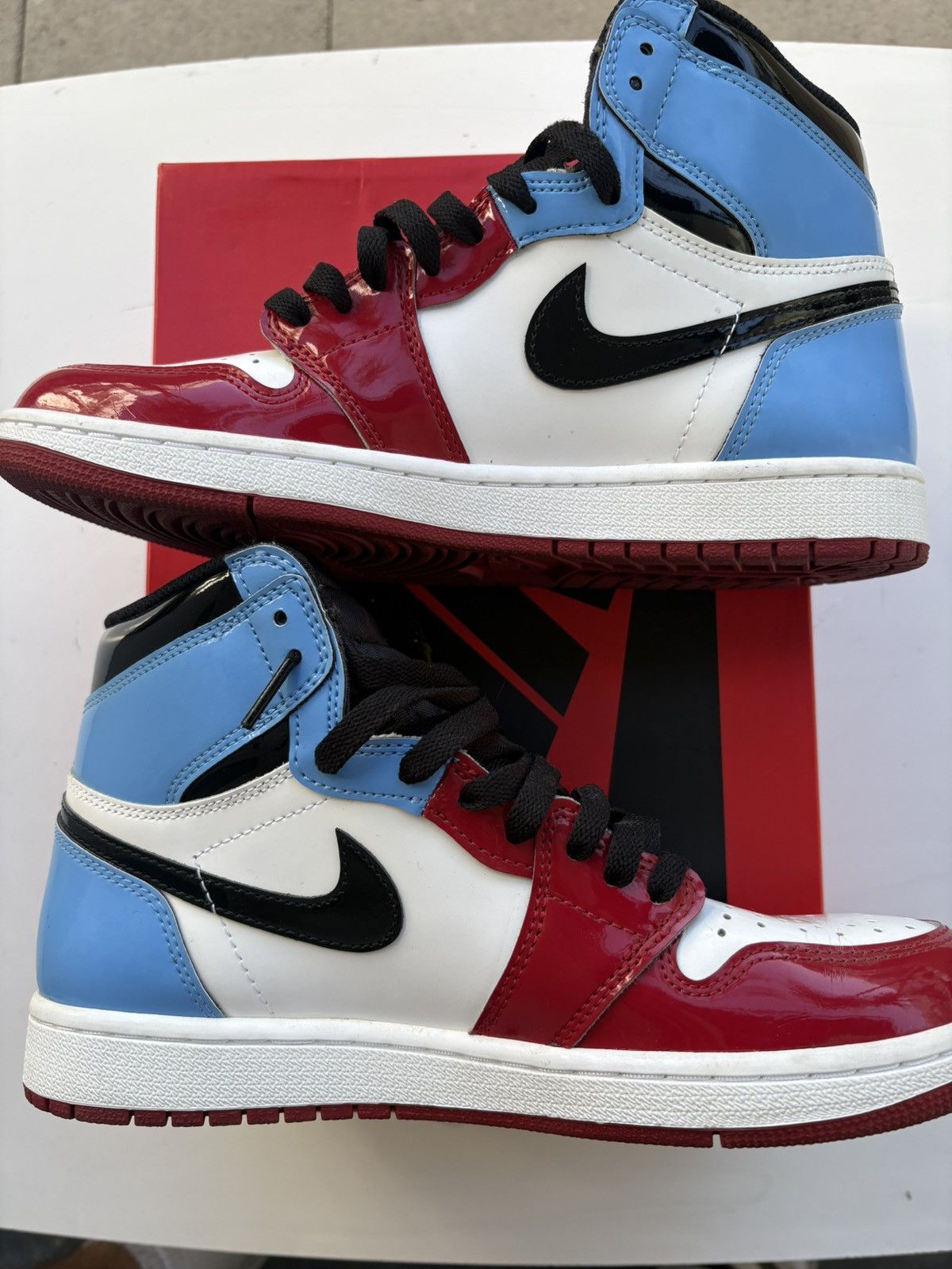 Jordan Brand Air Jordan 1 Retro High OG Fearless Size US 8.5 / EU 41-42 - 2 Thumbnail