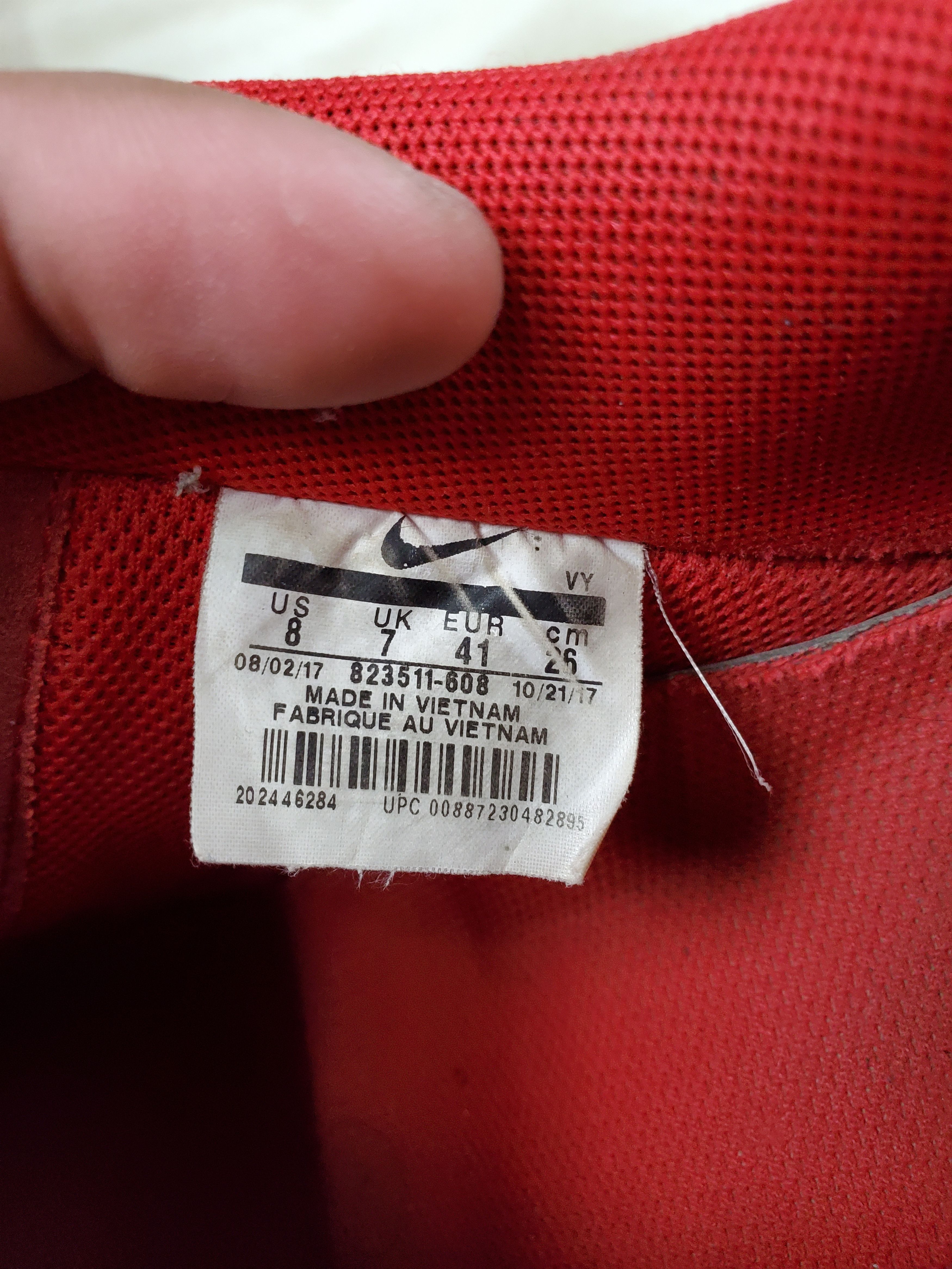 Nike × Vintage Nike Air Force 1 Leather Size US 8 / EU 41 - 8 Thumbnail