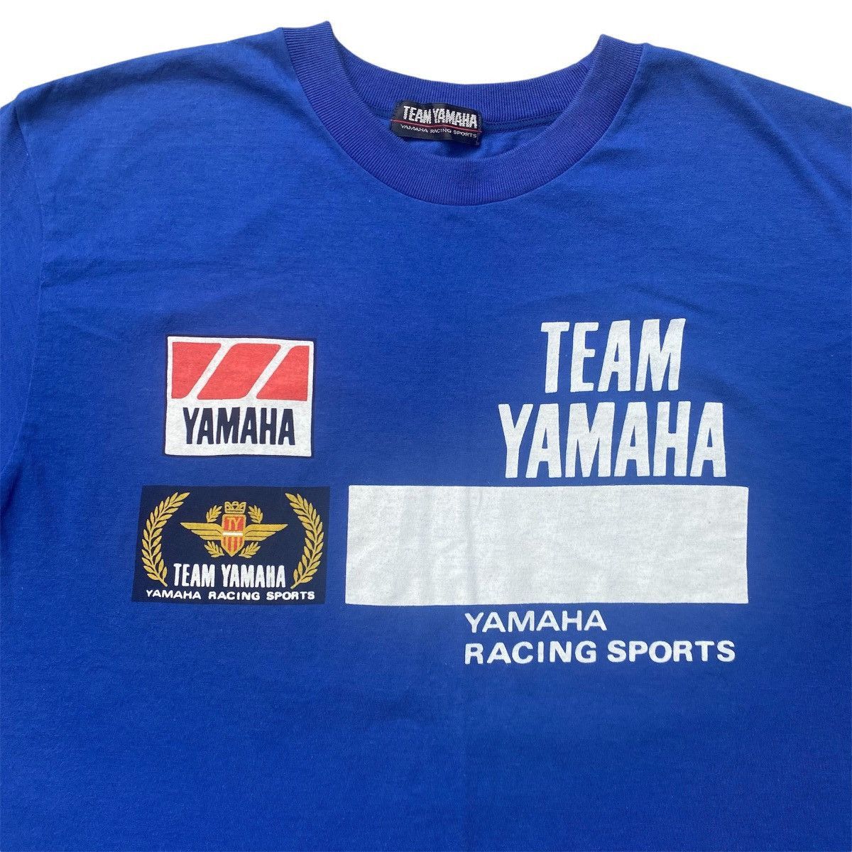 Yamaha Vintage 90s Team Yamaha Racing Sports T-Shirt Size US M / EU 48-50 / 2 - 3 Thumbnail