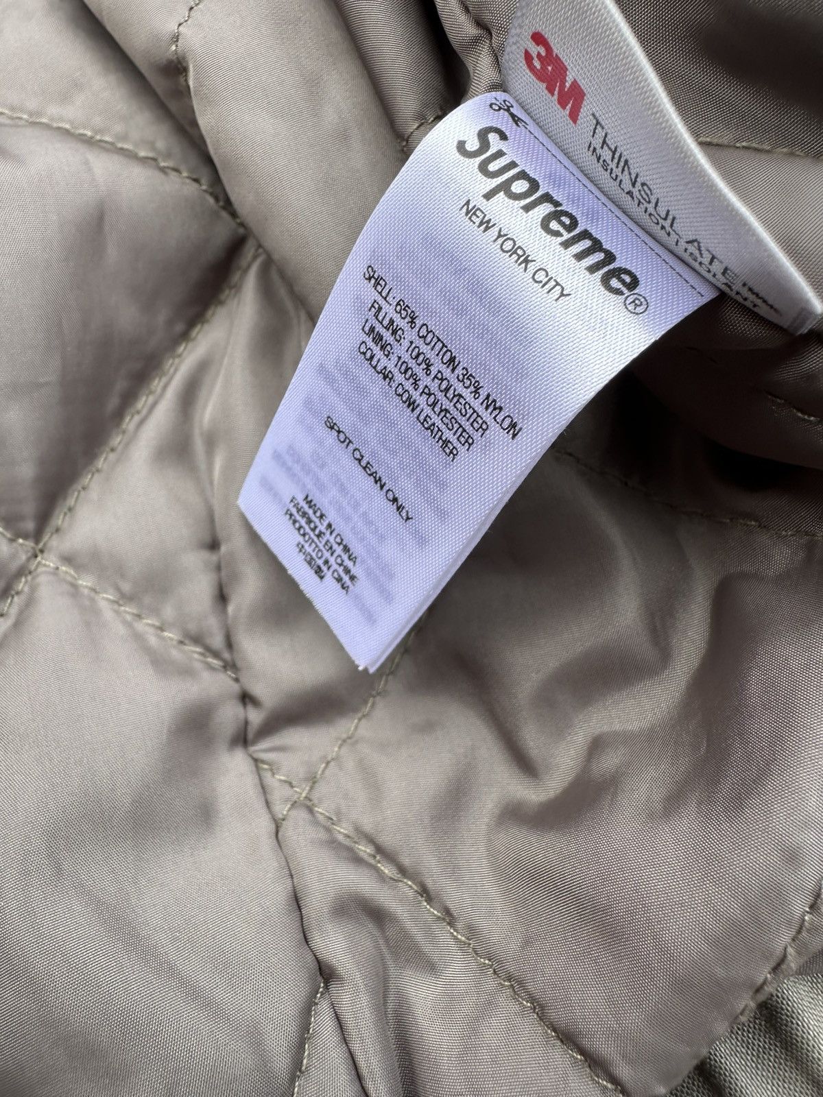 Supreme Supreme Leather Collar Utility Jacket Size US M / EU 48-50 / 2 - 13 Thumbnail