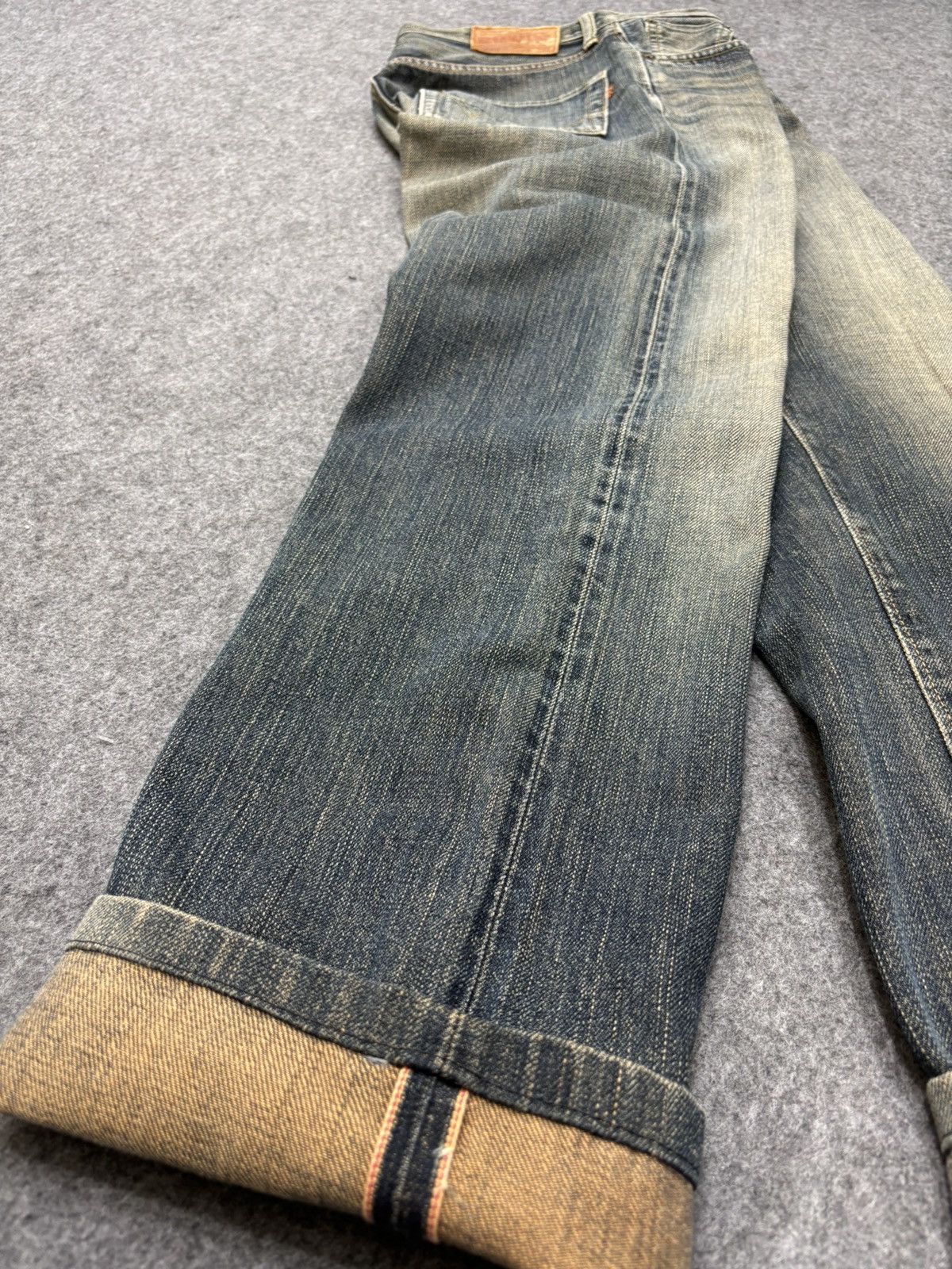 Japanese Brand 💥Insane 90s Mudwash💥Rare Edwin Rusty Selvedge Denim F659 Size US 30 / EU 46 - 21 Thumbnail