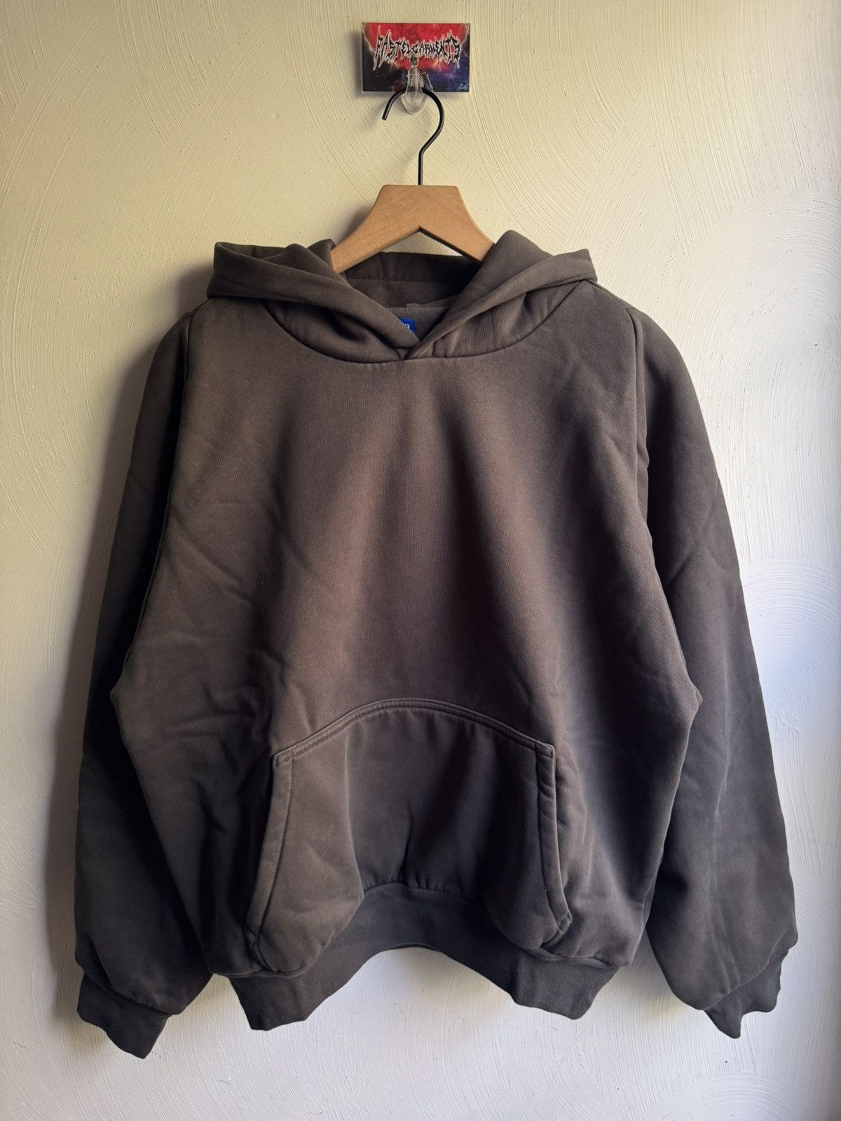 Balenciaga × Gap × Kanye West Yeezy Gap Balenciaga Logo Shrunken Hoodie Black Size US XL / EU 56 / 4 - 3 Thumbnail