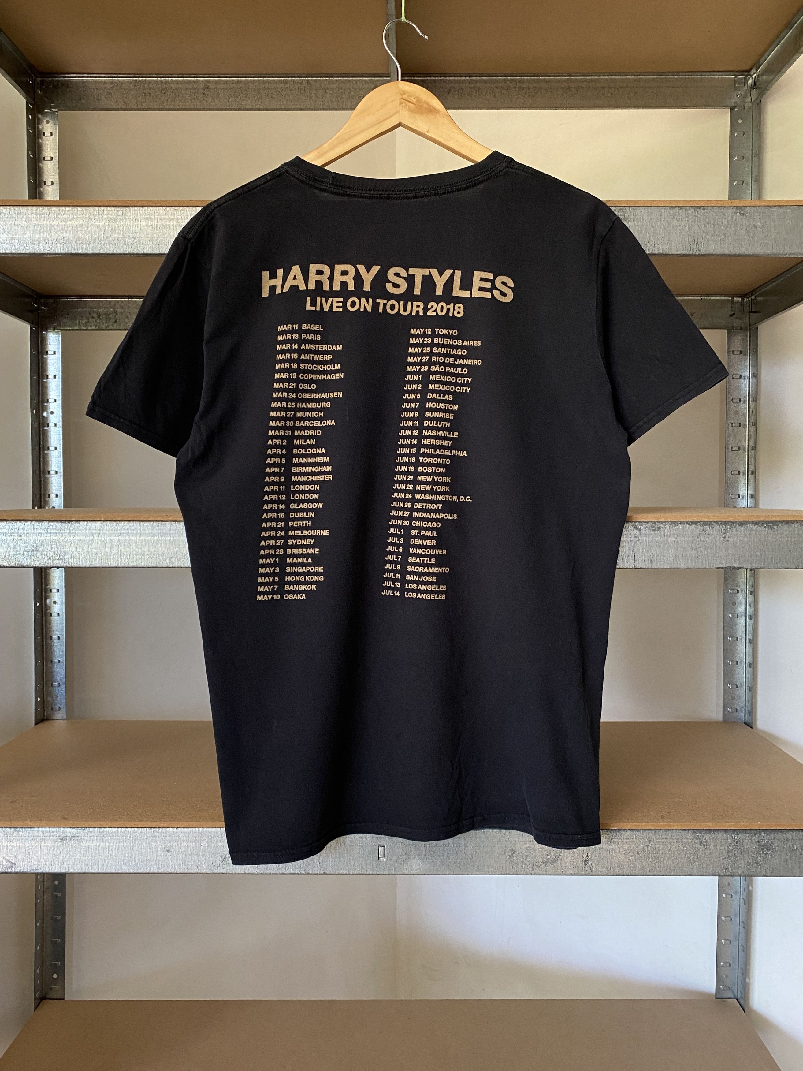 Band Tees × Vintage Vintage 2018 Harry Styles Live On Tour T-shirt Size US L / EU 52-54 / 3 - 2 Thumbnail