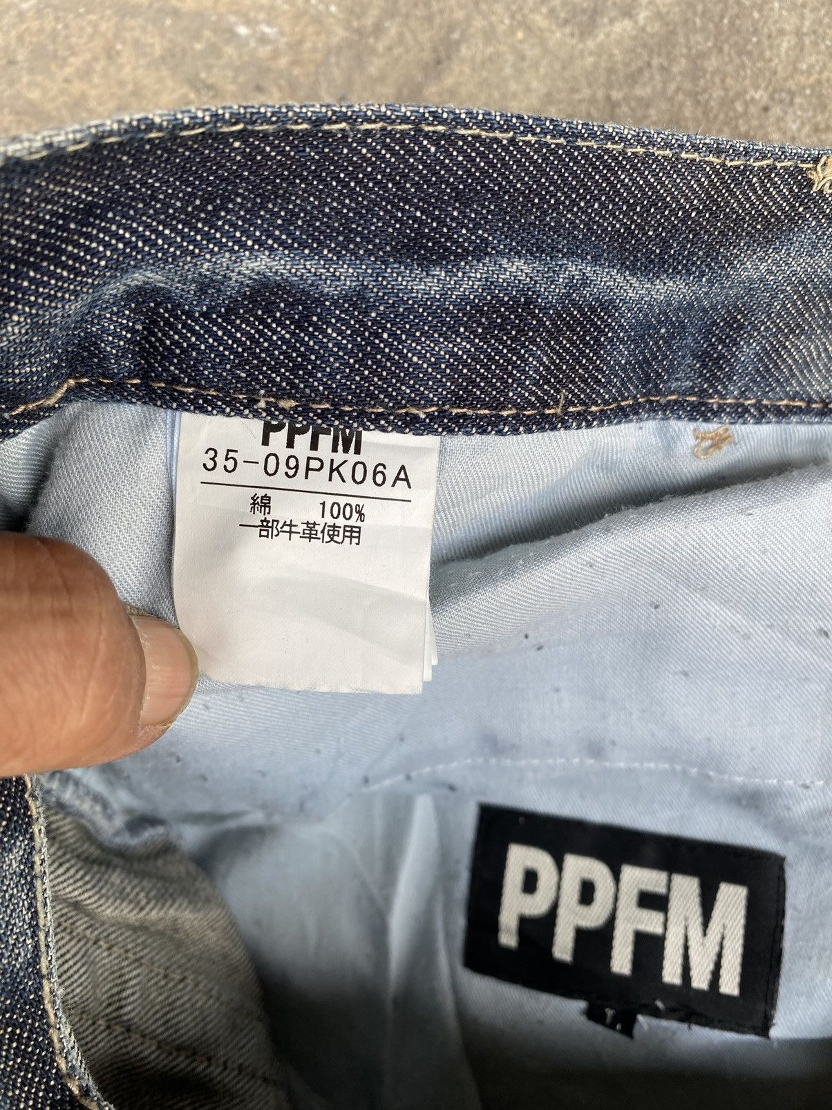 GOSTAR DE FUGA 🔥 PPFM POCKETS DOUBLE LAYER WAIST BUCKLE BACK Size US 34 / EU 50 - 19 Thumbnail