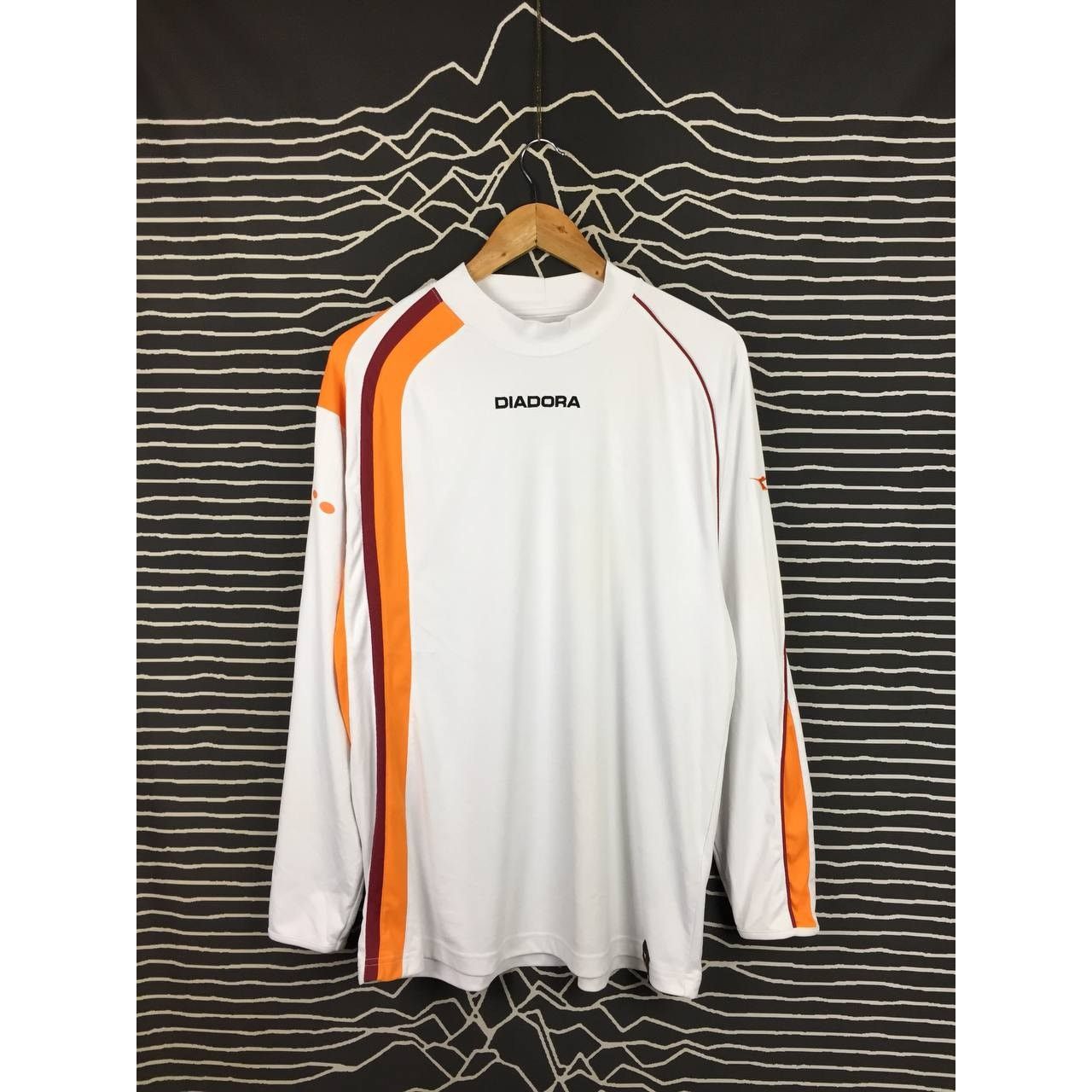Diadora × Vintage Vtg Diadora AS Roma Template 2005/2006 Away Jersey Size US XL / EU 56 / 4 - 2 Thumbnail