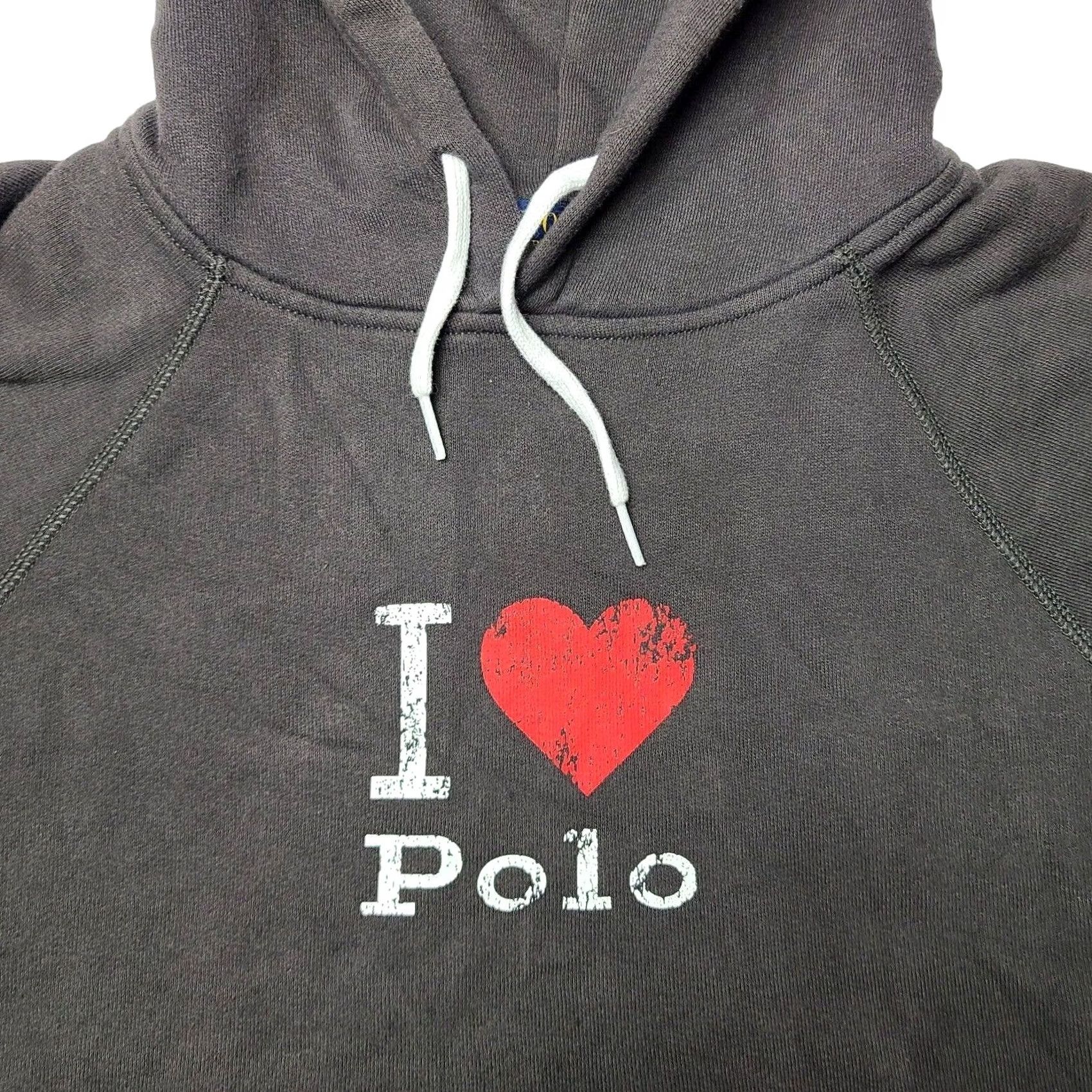 Polo Ralph Lauren Polo Ralph Lauren Sweatshirt Women's Small Dark Gray Hoodie Pullover Sweater Size S / US 4 / IT 40 - 3 Thumbnail