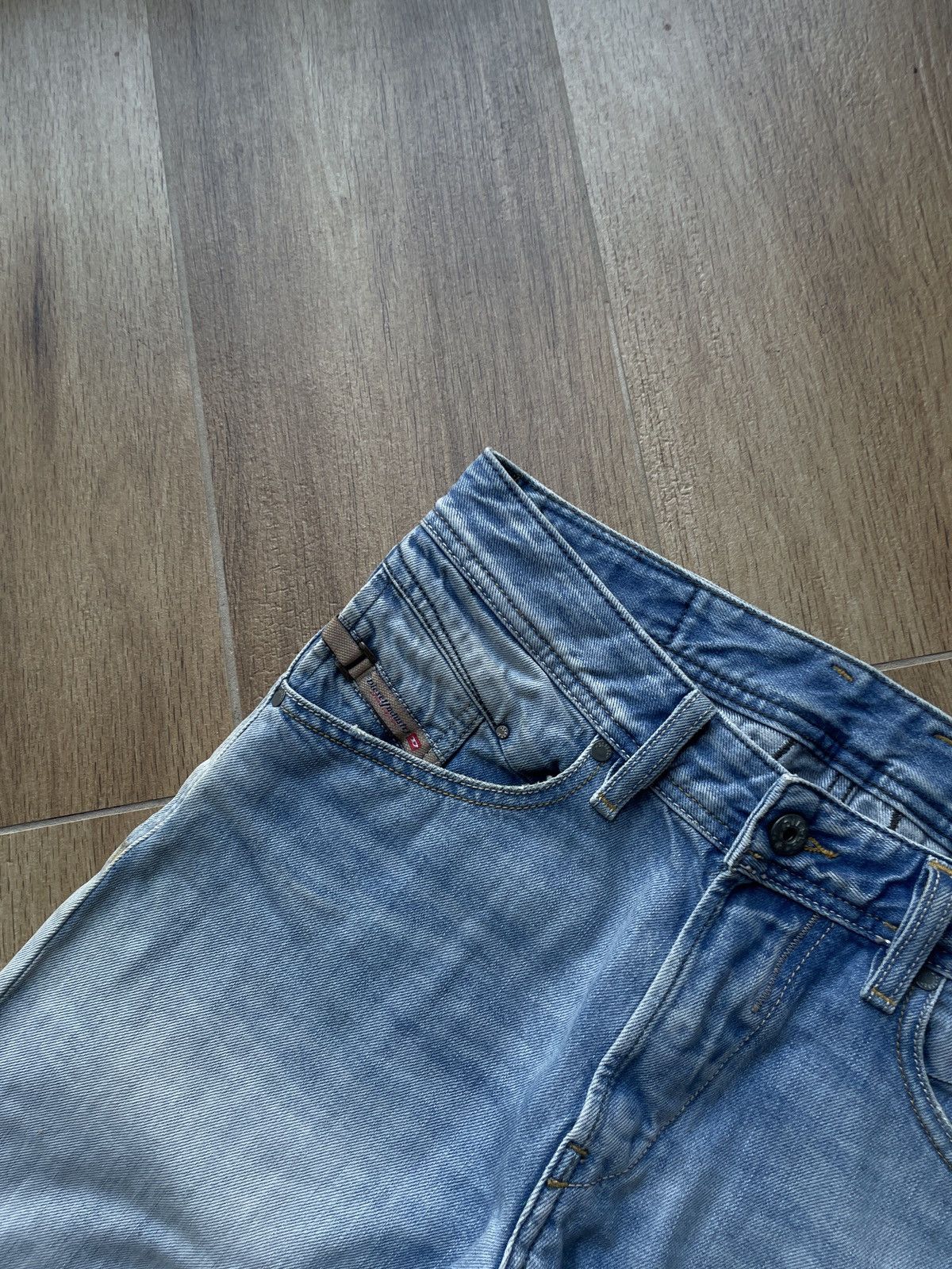 Diesel Vintage Diesel Jeans Faded Avant Garde Washed Japaneese Y2K Size US 30 / EU 46 - 4 Thumbnail