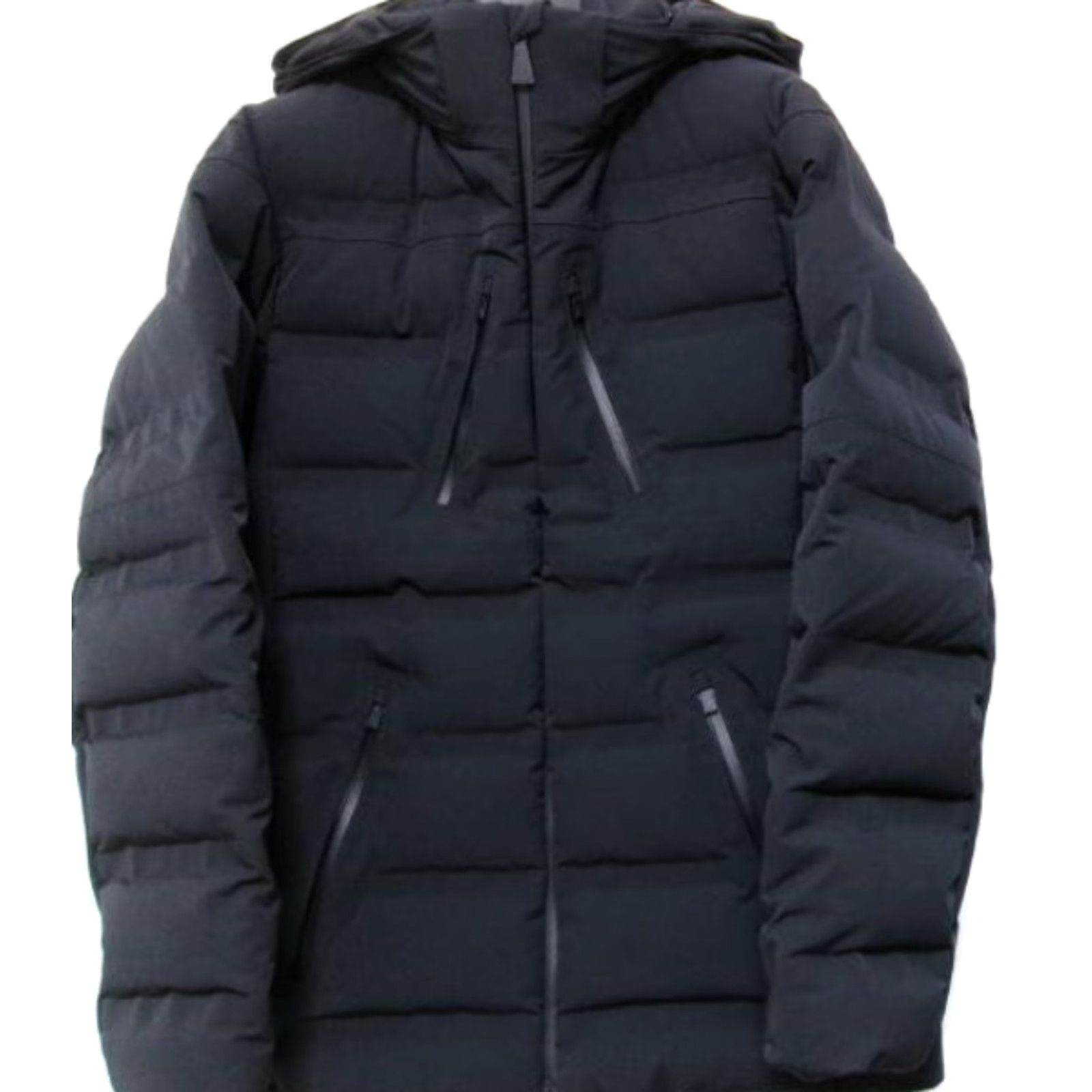 Aztech Mountain AZTECH MOUNTAIN NUKE SUIT Hooded Down Jacket Black M Mens Down Jacket Hooded Size 40R - 2 Thumbnail