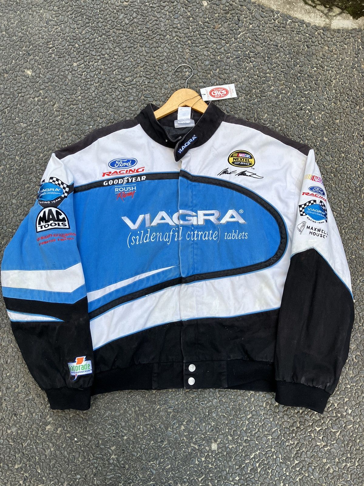NASCAR × Racing × Vintage Vintage NASCAR Viagra roush racing  