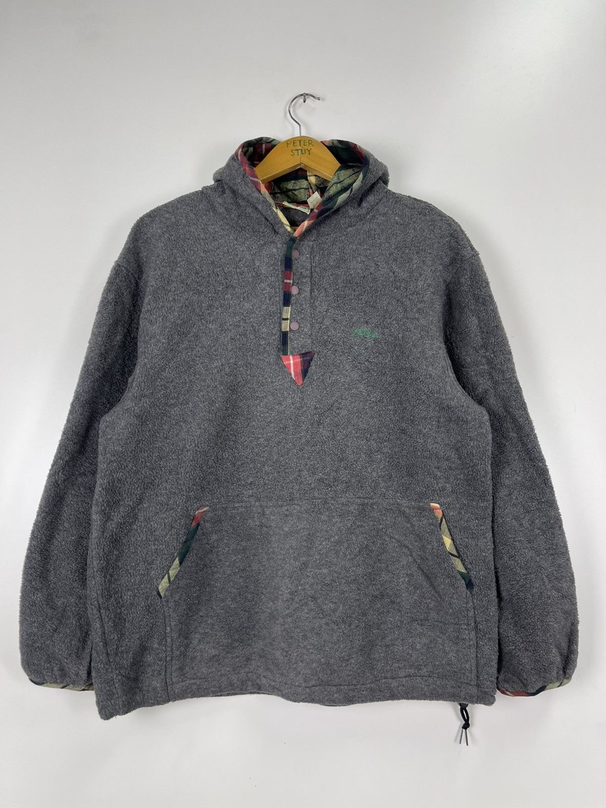 L.L. Bean Vintage L.L Bean Fleece Anorak Size US XL / EU 56 / 4 - 3 Thumbnail