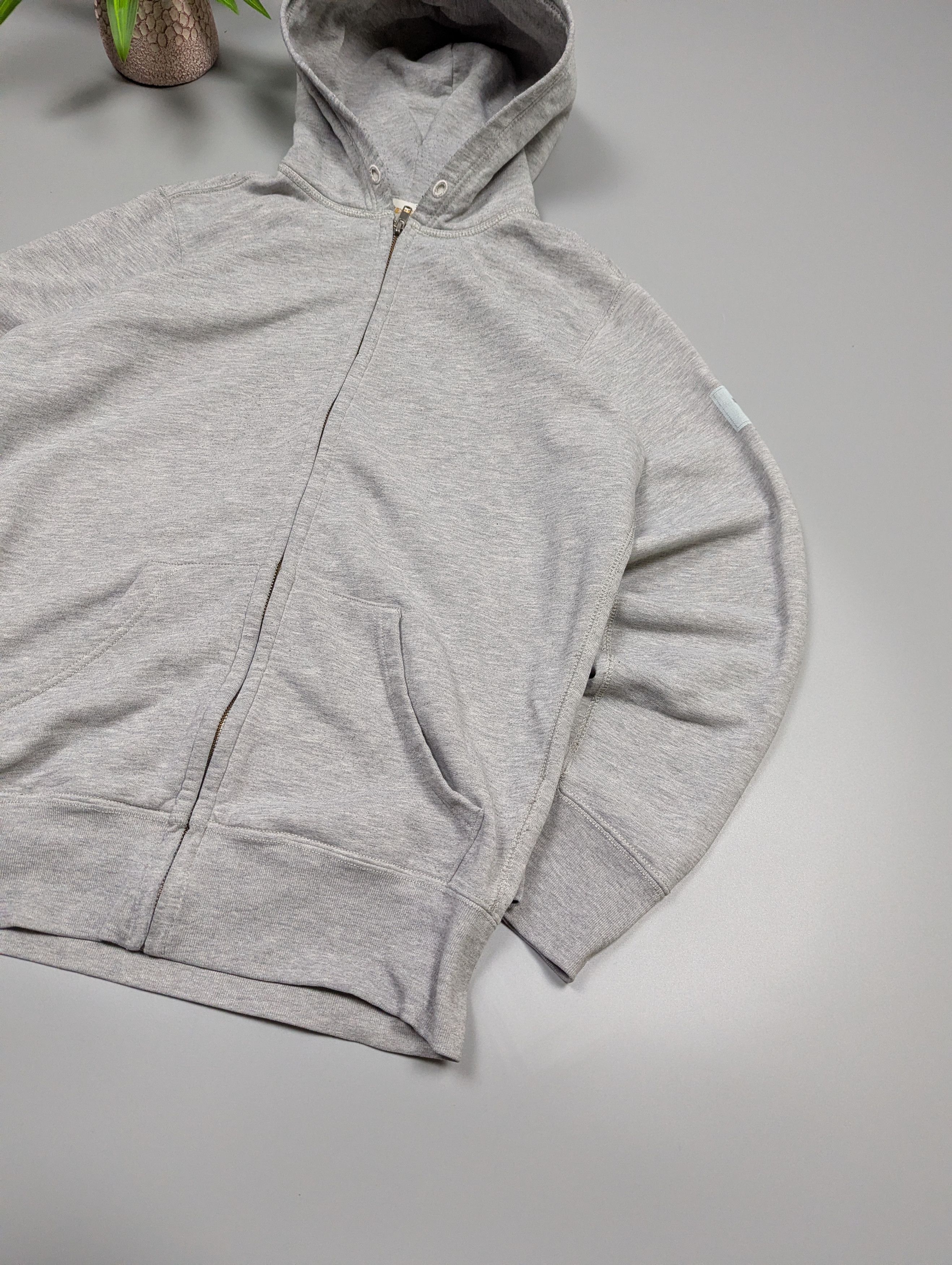 Diesel Diesel Archive Y2K Grey Zip Up Hoodie Minimalist Sleeve Size US M / EU 48-50 / 2 - 6 Thumbnail