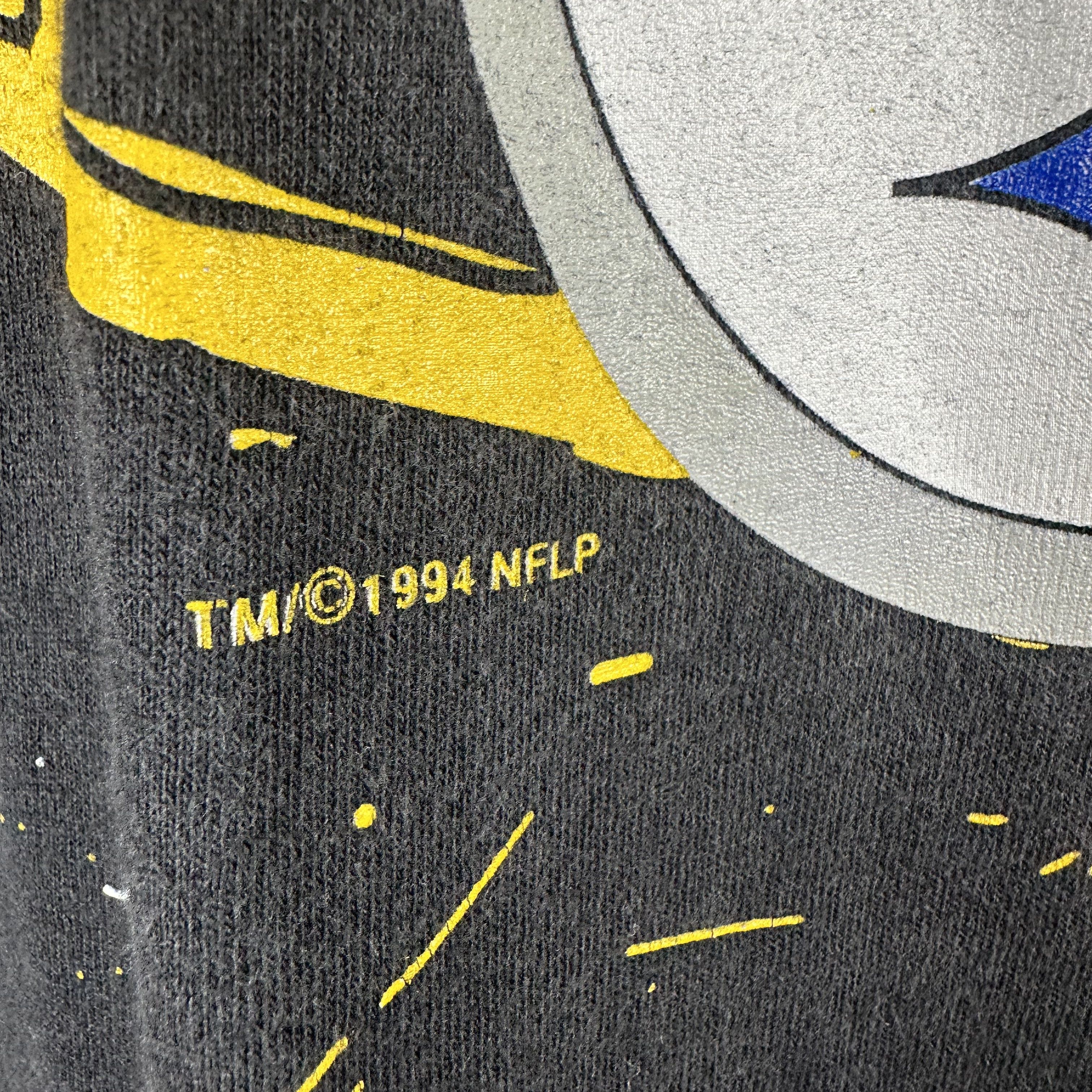 Vintage Vintage 1994 Pittsburgh Steelers NFL Starter Graphic T-shirt Size US L / EU 52-54 / 3 - 3 Thumbnail
