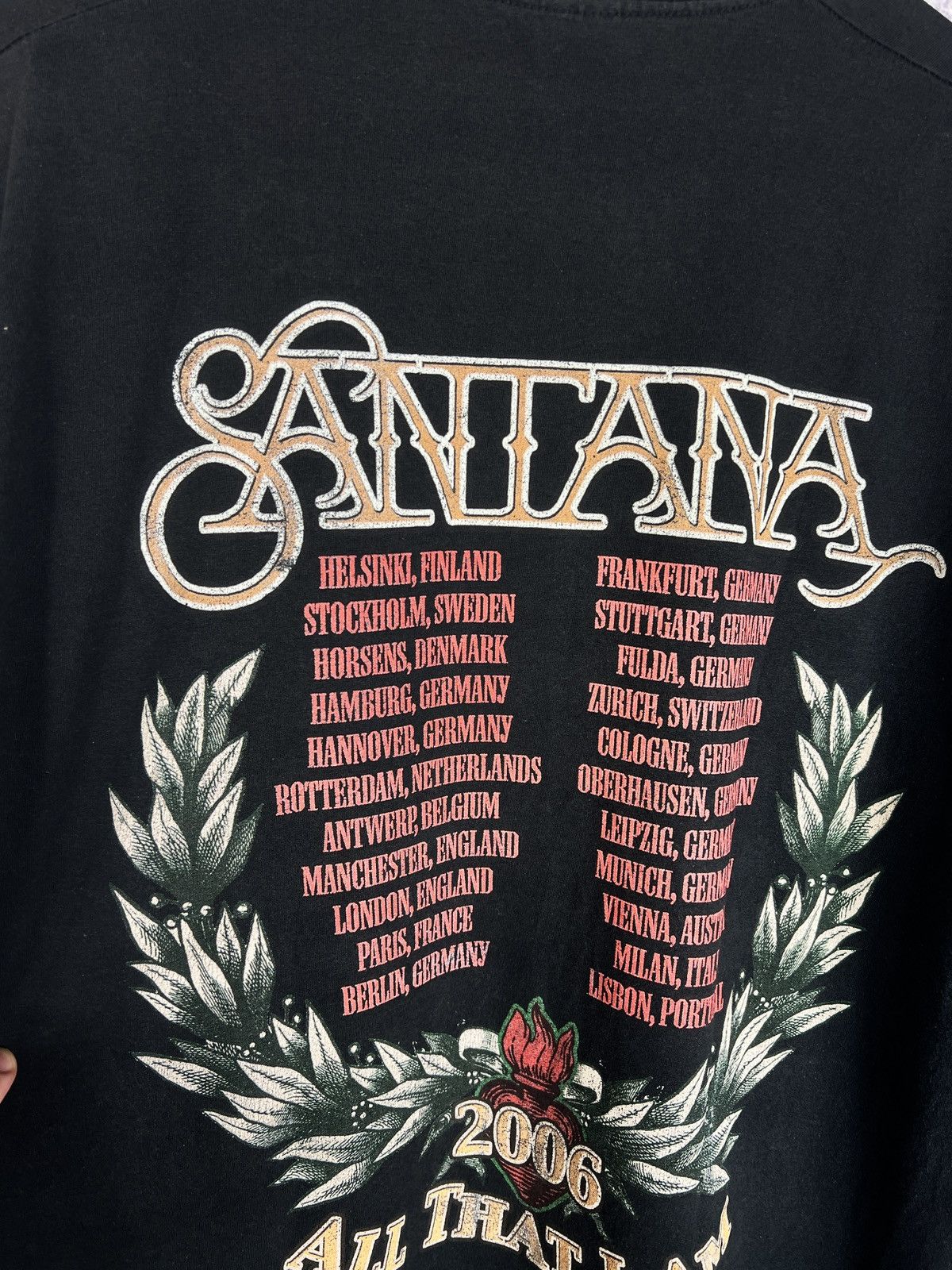 Band Tees Vintage Carlos Santana All Than I Am Rock Band Tour Tee Size US L / EU 52-54 / 3 - 6 Thumbnail