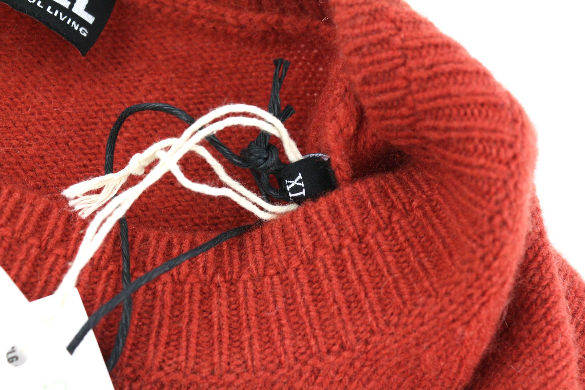 Diesel K-BOSTON XL Red Wool Cashmere Knit Jumper 40141 Size US XL / EU 56 / 4 - 10 Thumbnail