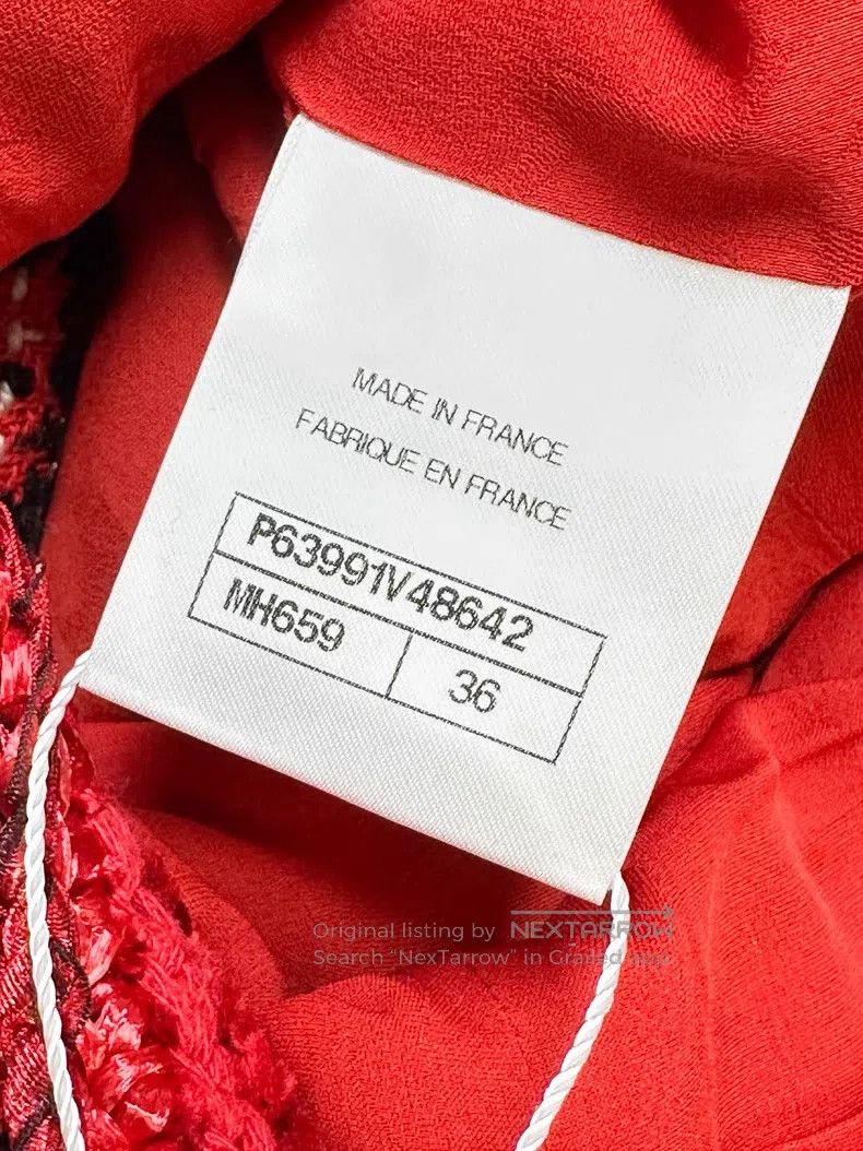 Chanel Chanel Plaid tweed double-breasted jumpsuit Size 24" / US 00 / IT 34 - 6 Thumbnail