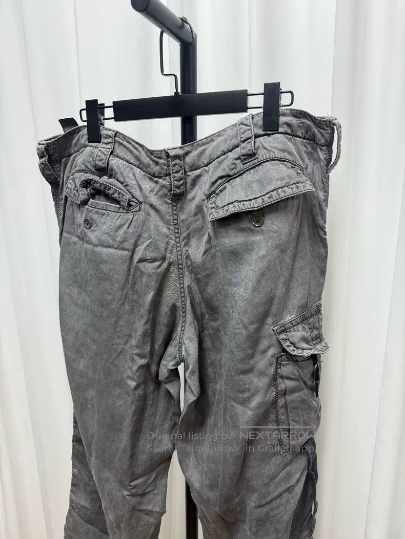 Yohji Yamamoto YOHJI YAMAMOTO size S Grey Mud-Dyed Loose Fit Trousers Siz Size US 27 - 5 Thumbnail