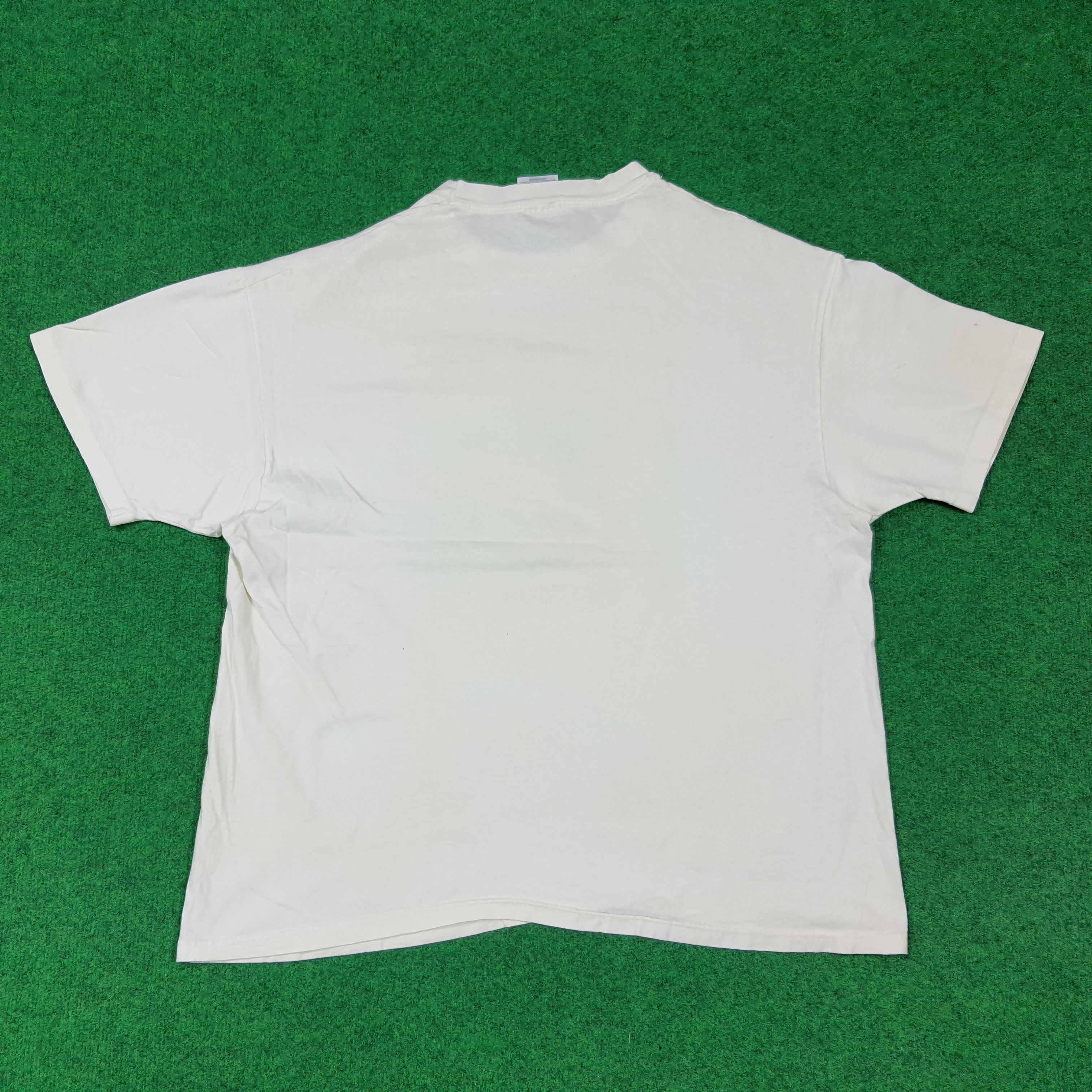 Hanes Vintage 90s Adventure of TinTin Single Stitch Tshirt C285N19 Size US XL / EU 56 / 4 - 3 Thumbnail