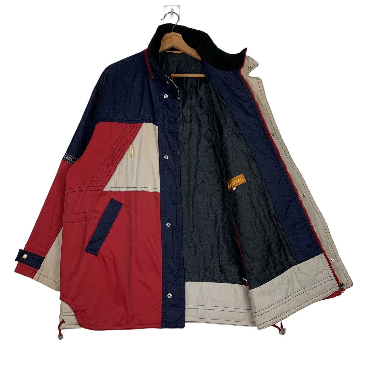 Lancel LANCEL PARIS Colorblock Jacket #0048-C3 Size US L / EU 52-54 / 3 - 10 Thumbnail