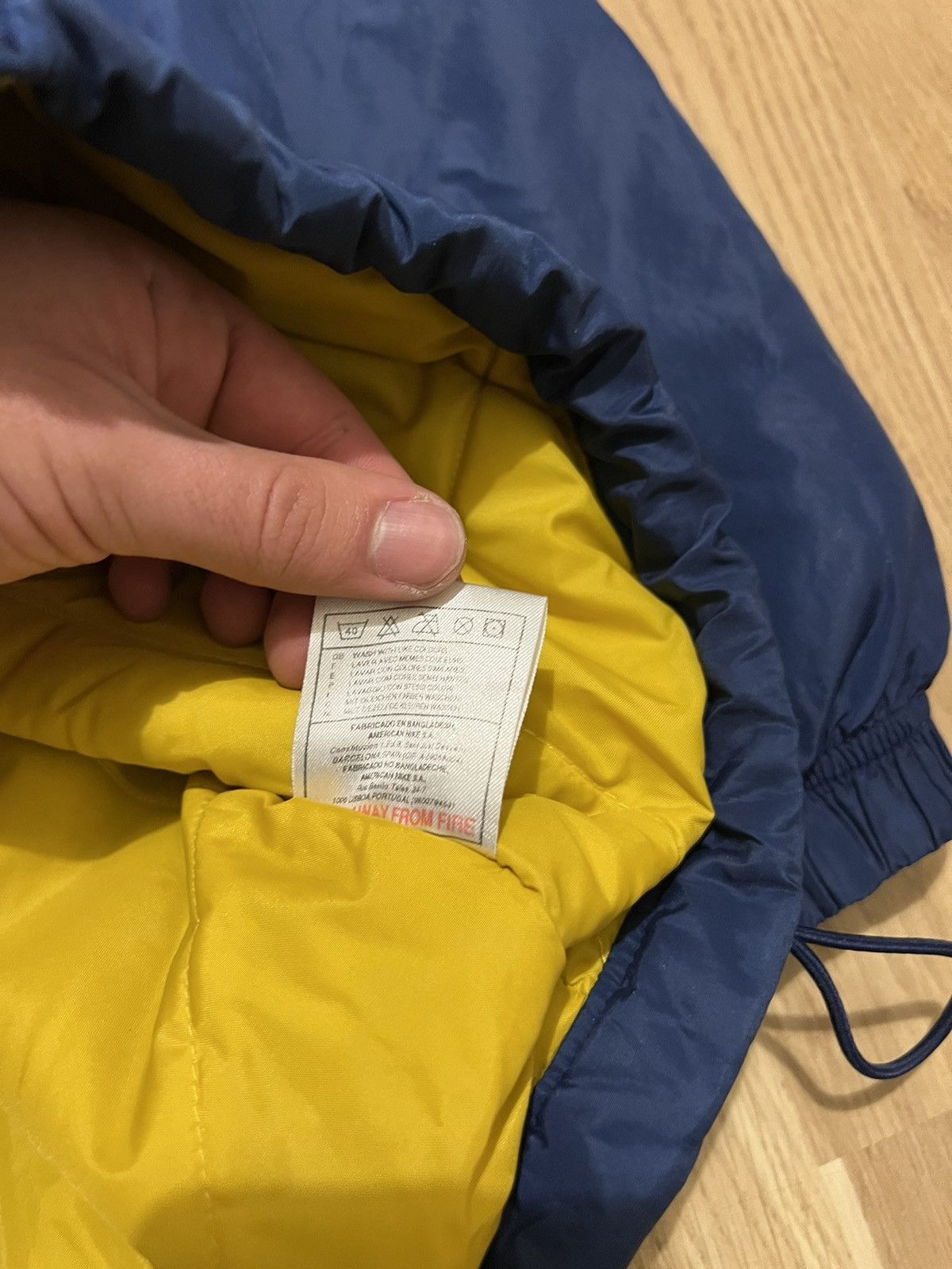 Nike × Vintage Nike vintage parkas jacket parkas big logo 90s rare Size US M / EU 48-50 / 2 - 7 Thumbnail