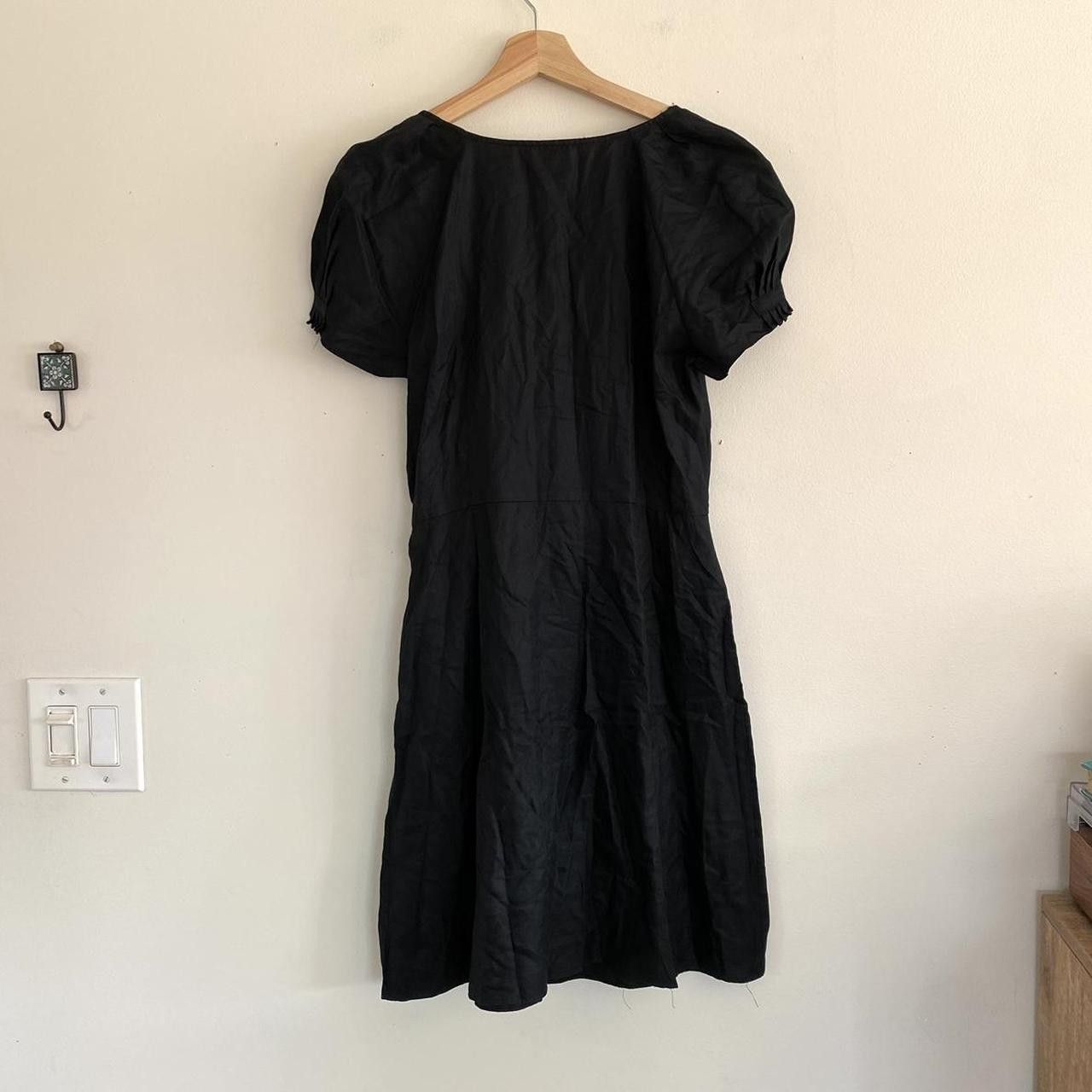 Juicy Couture JUICY COUTURE BLACK BABY DOLL MINI DRESS WOMENS SIZE 10 Size L / US 10 / IT 46 - 8 Thumbnail