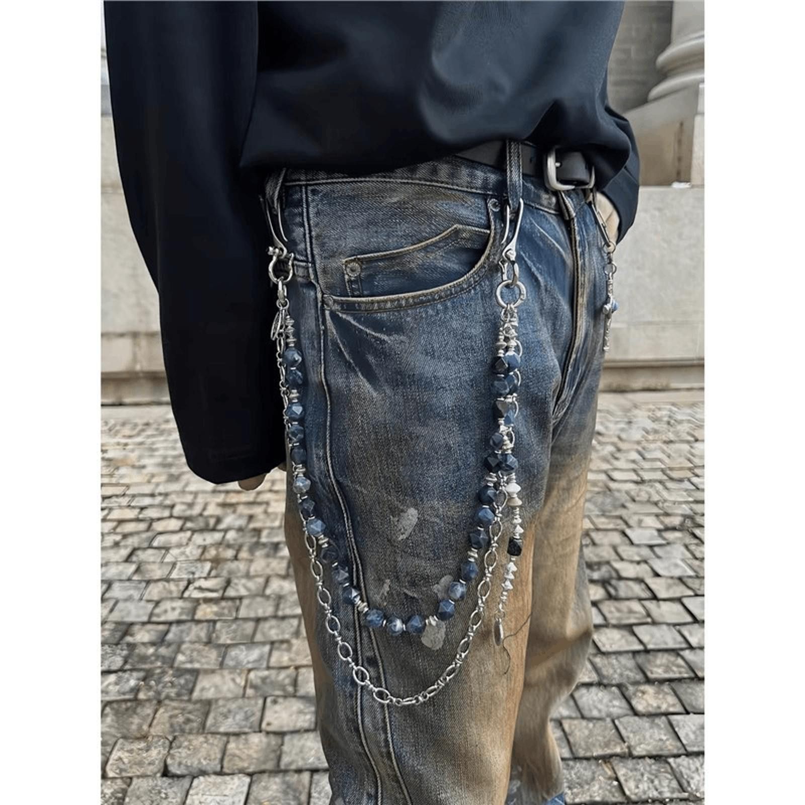 Jewelry Double Layered Chain Wallet Size ONE SIZE - 3 Thumbnail
