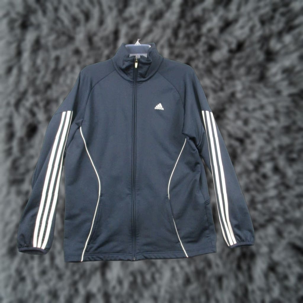 Adidas Adidas Track Jacket Blue Adult Medium Athletic Size US M / EU 48-50 / 2 - 1 Thumbnail