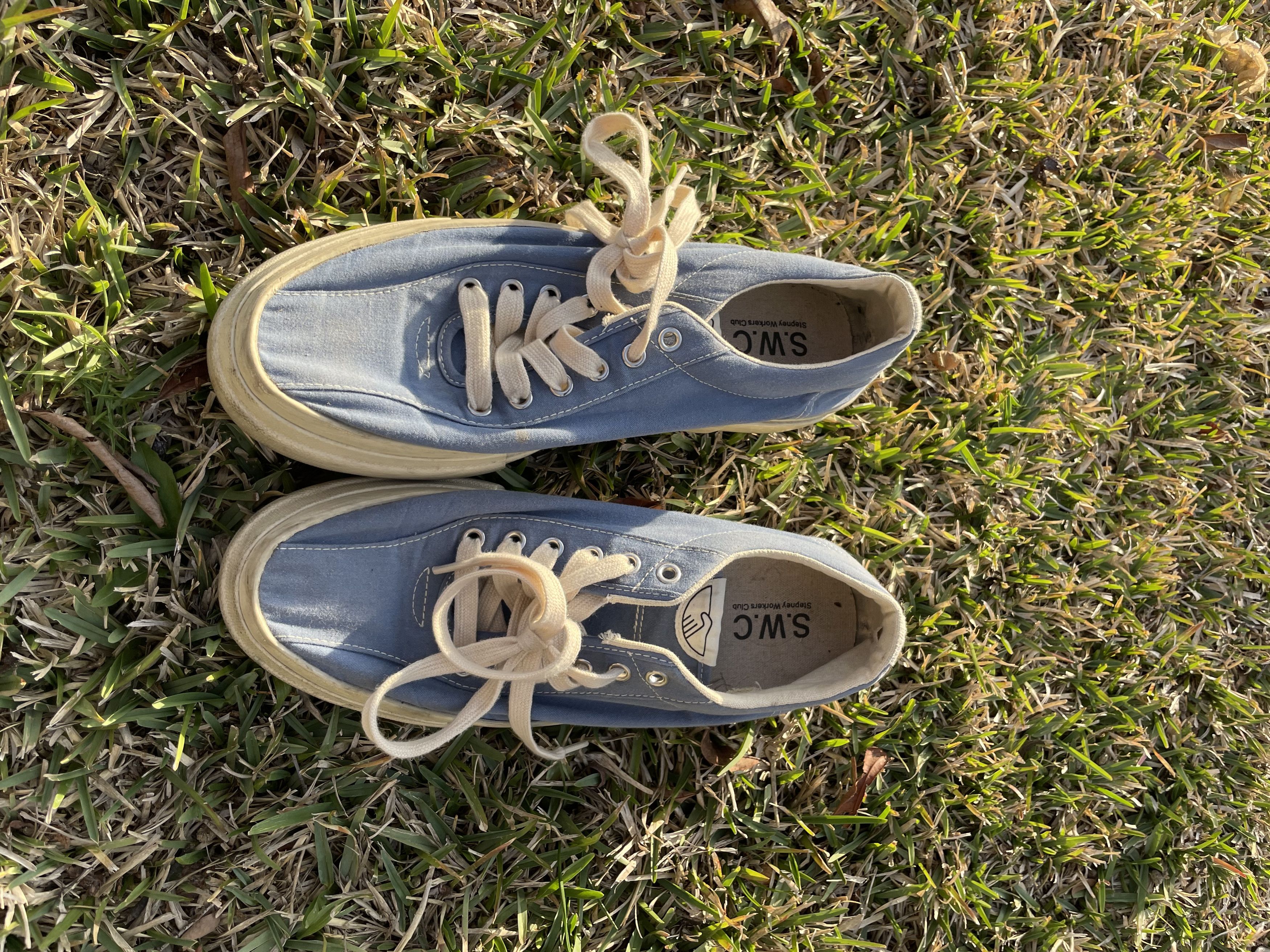 Stepney Workers Club Stepney Workers Club Dellow Canvas Shoes EU 42 Size US 9 / EU 42 - 3 Thumbnail
