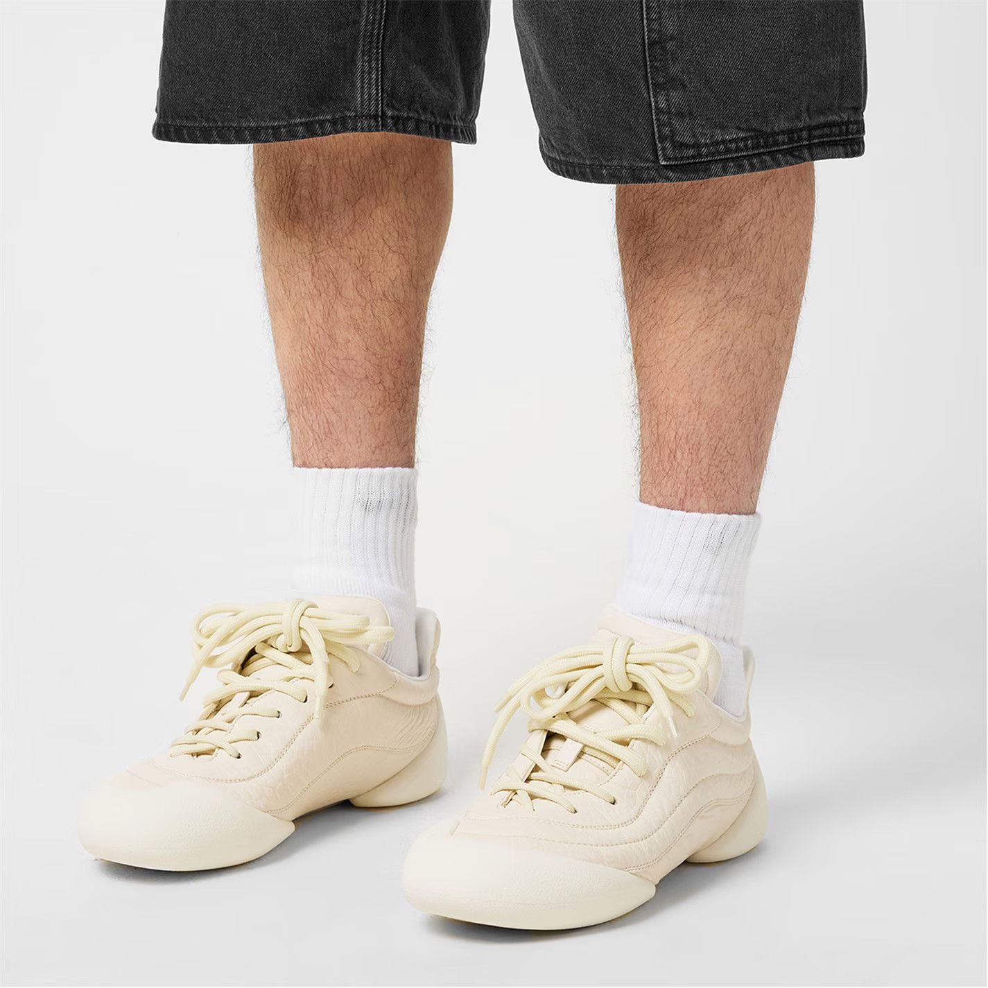 Alexander McQueen o1g2r1mq0326 Flexion Sneakers in Ivory Size US 11 / EU 44 - 2 Thumbnail
