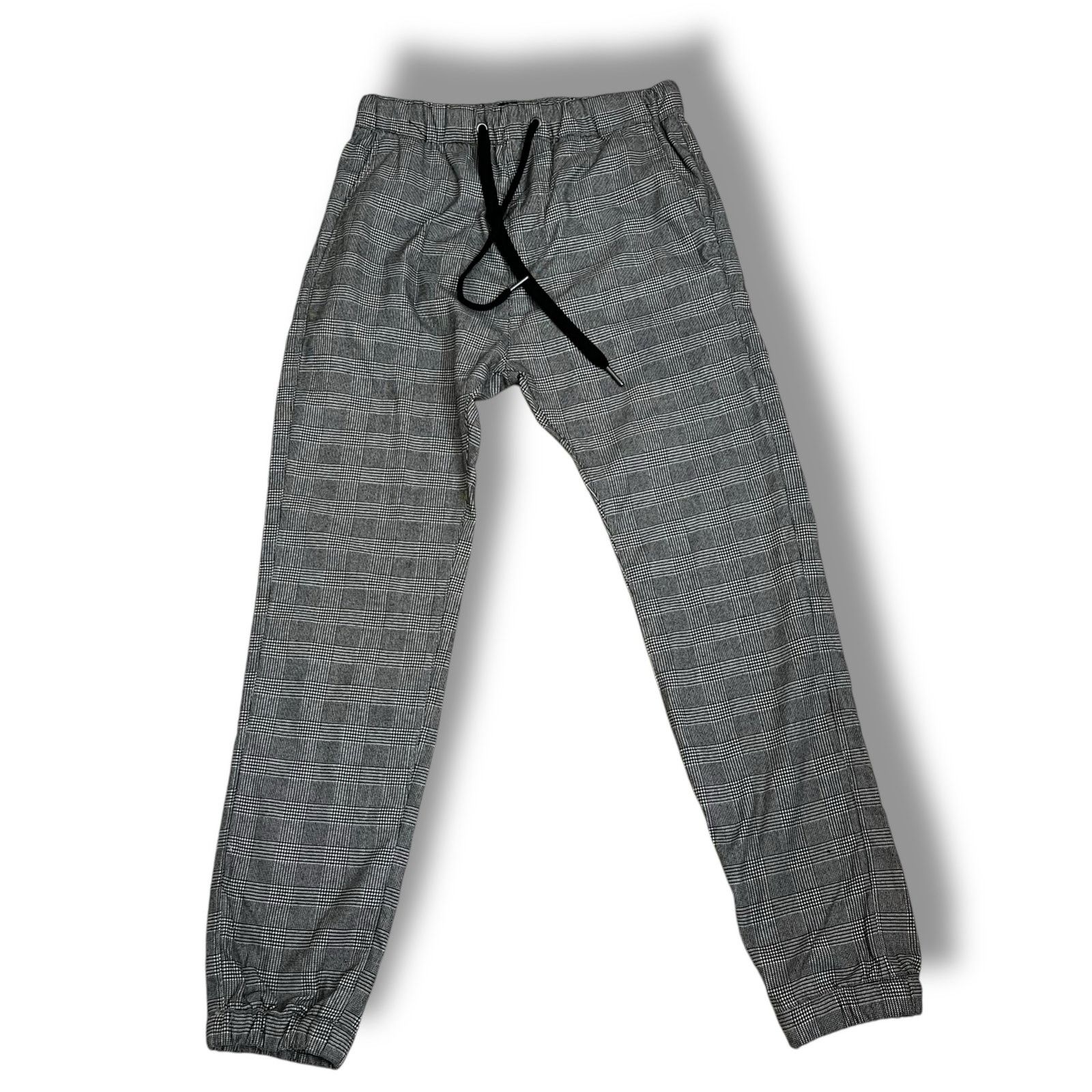 Cotton On Cotton On Drake drawstring plaid houndstooth joggers NEW Size US 28 / EU 44 - 4 Thumbnail