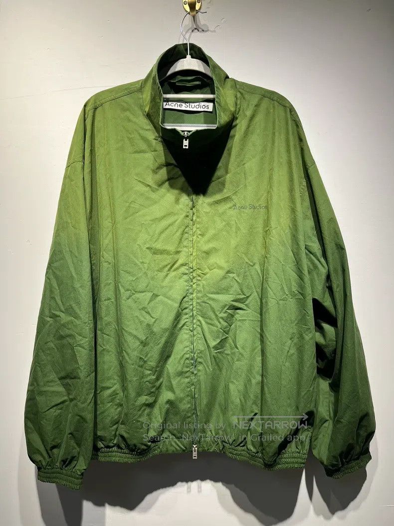 Acne Studios Acne Studios 25FW Avocado Green 1996 Printed Notched Lapel Size US S / EU 44-46 / 1 - 1 Thumbnail