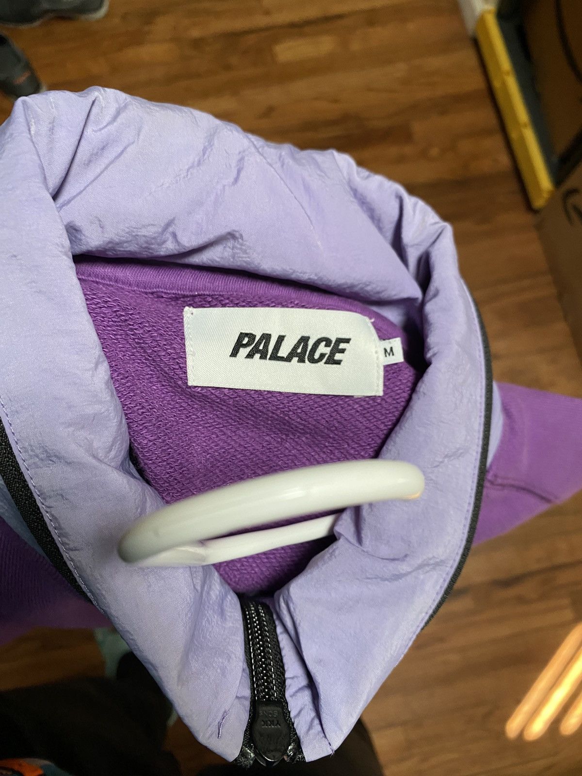 Palace Palace Sweater Palace Techno Zip Sweat Purple Size Medium Size US M / EU 48-50 / 2 - 8 Thumbnail