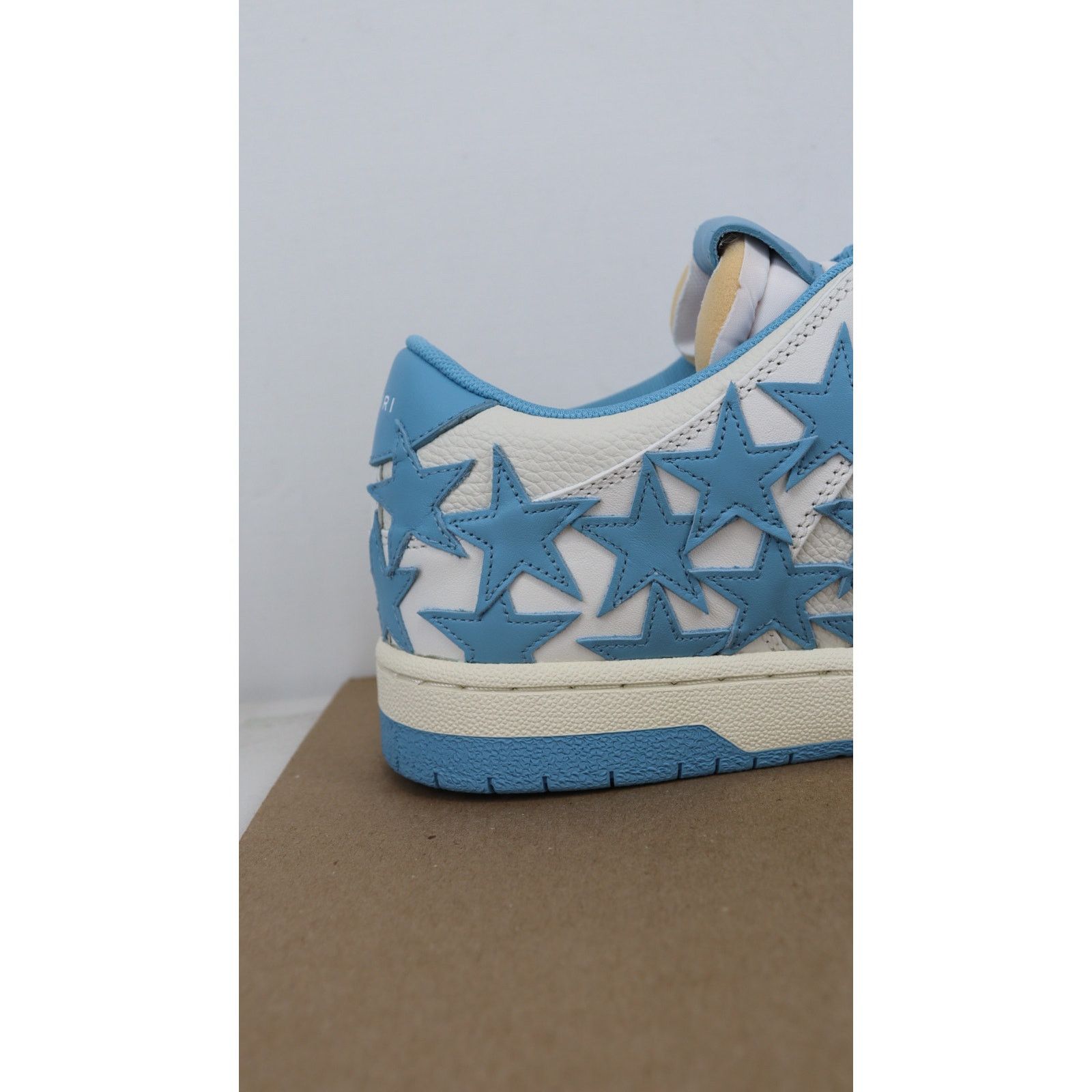 Amiri o1rshd1 Skel Top Low Stars Sneakers in Blue Size US 13 / EU 46 - 6 Thumbnail