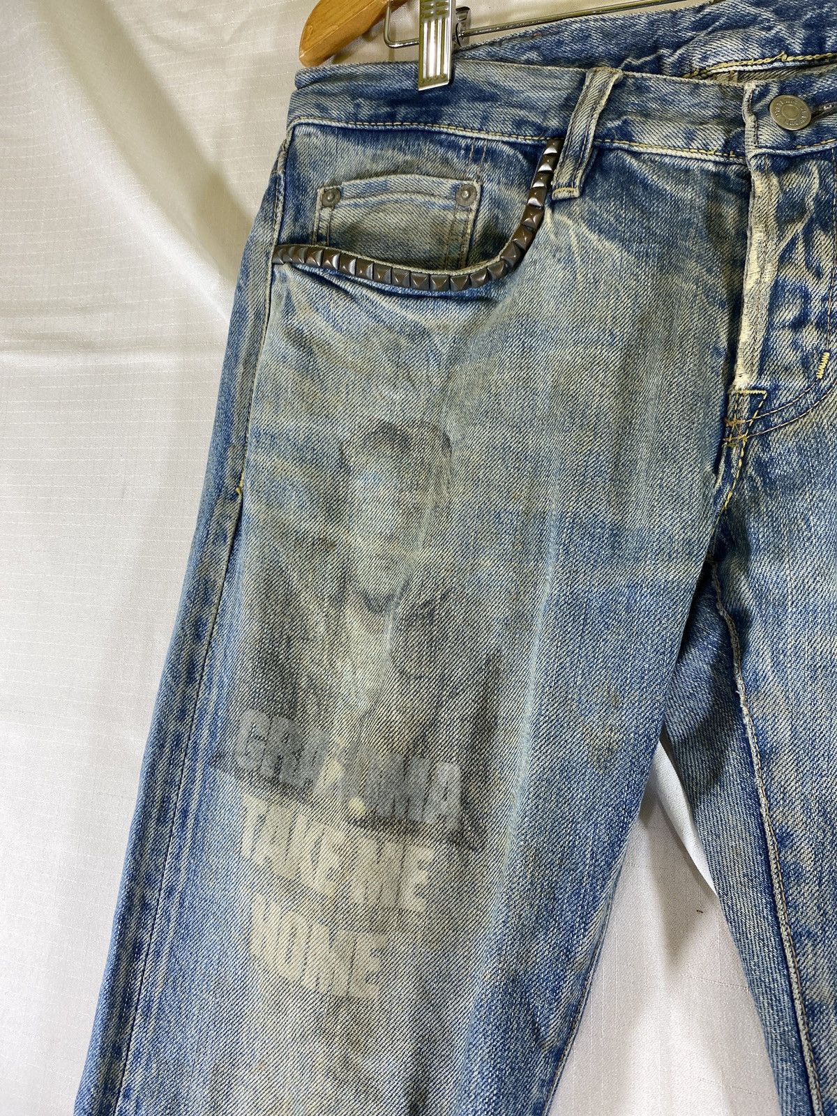 Hysteric Glamour nirvana kurt cobain grandma take me home Size US 31 - 1 Thumbnail