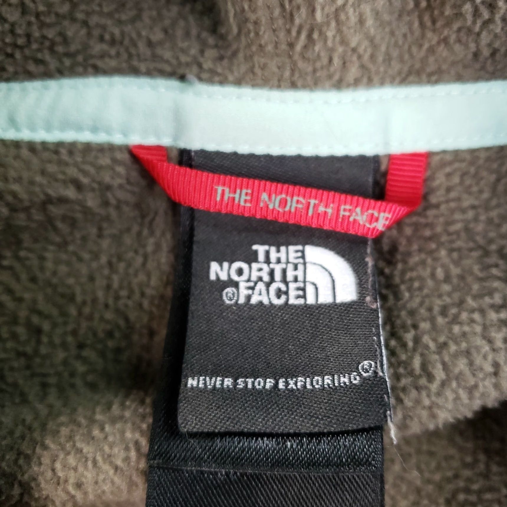 The North Face VINTAGE North Face Fleece Hoodie Womens S Green Polartec Full Zip Outdoor Jacket Size S / US 4 / IT 40 - 5 Thumbnail