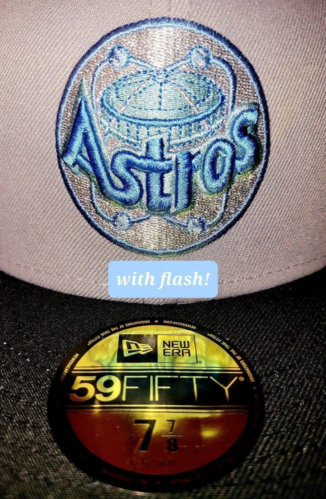New Era *Firm* 7 7/8 Capanova Houston Astros New Era Fitted Size ONE SIZE - 3 Thumbnail