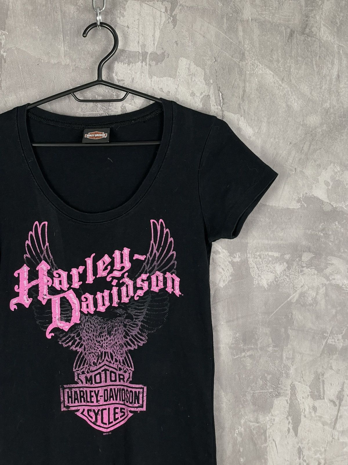 20471120 × Harley Davidson × Hysteric Glamour Vintage Y2K HARLEY DAVIDSON TANK TOP METAL GRUNGE LOGO Size M / US 6-8 / IT 42-44 - 4 Thumbnail