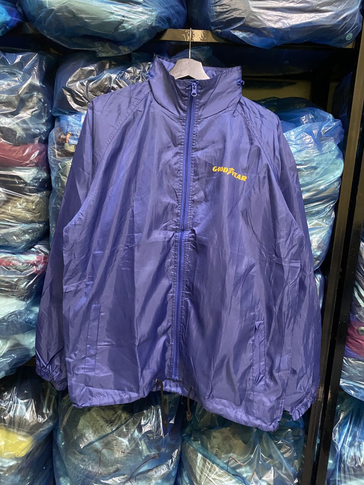 Vintage VINTAGE GOODYEAR WINDBREAKER Size US L / EU 52-54 / 3 - 1 Thumbnail