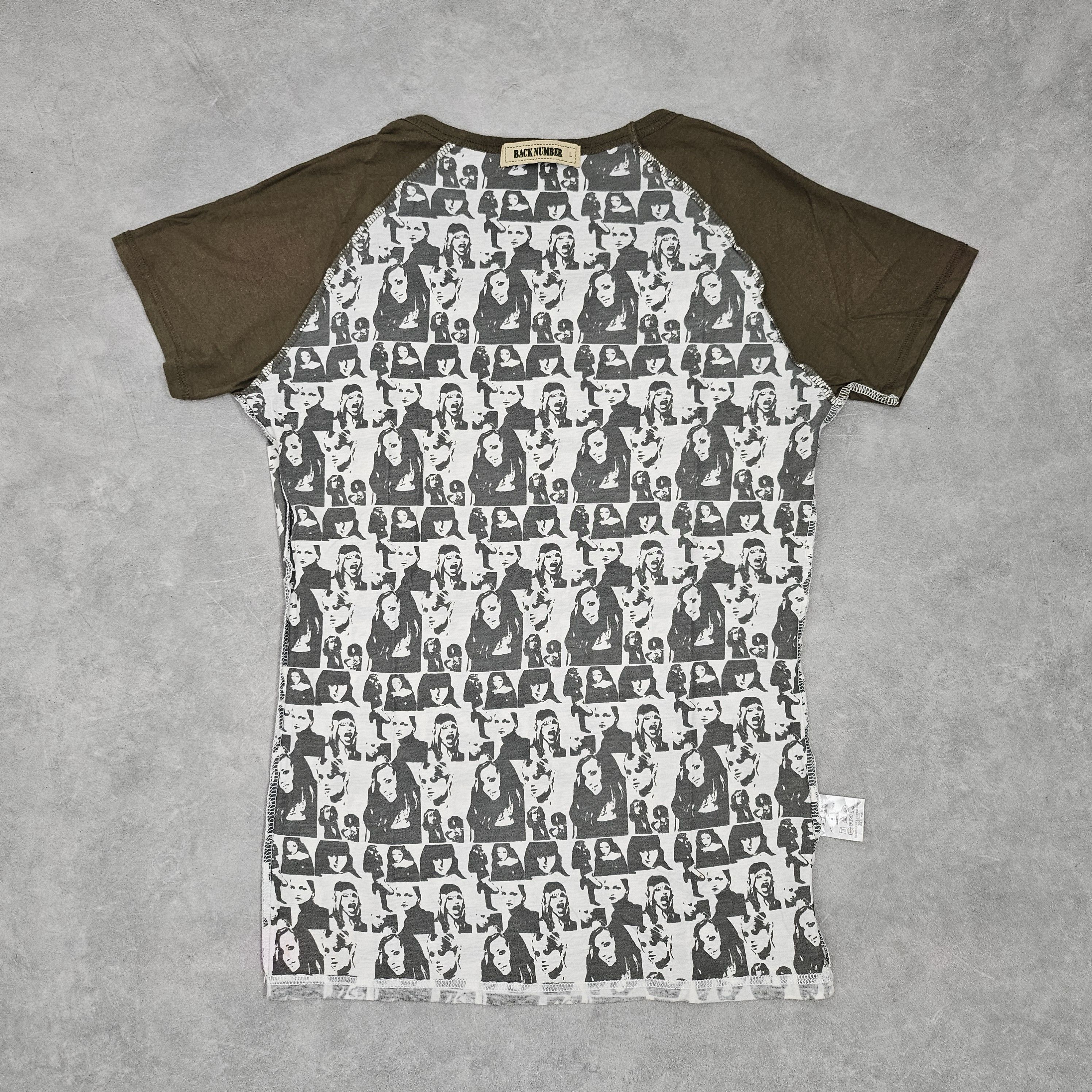 Hysteric Glamour Back Number reversible tee Hystericglamour styled Size US L / EU 52-54 / 3 - 3 Thumbnail