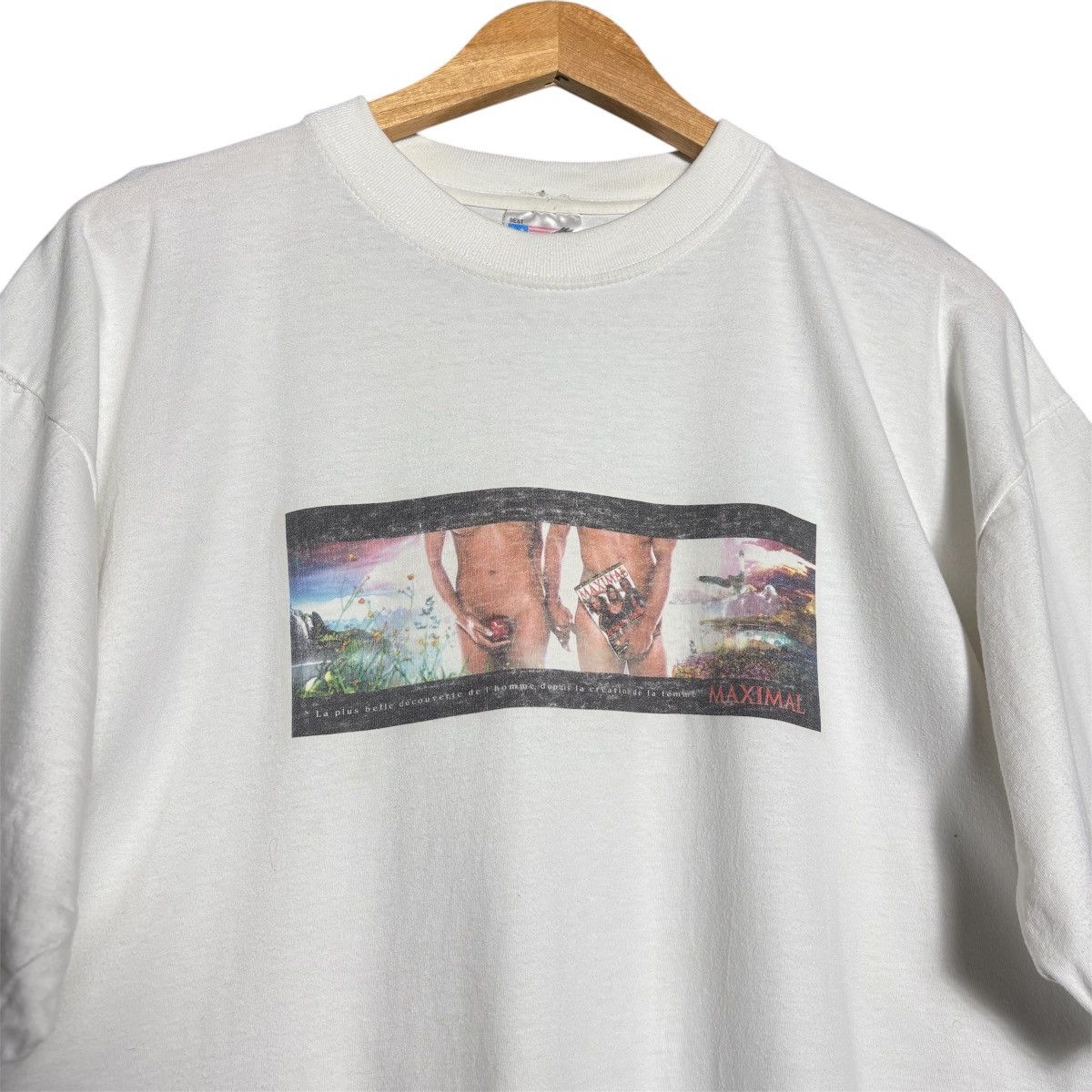 Vintage Vintage 90s Maximal Magazine T-Shirt Size US XL / EU 56 / 4 - 1 Thumbnail