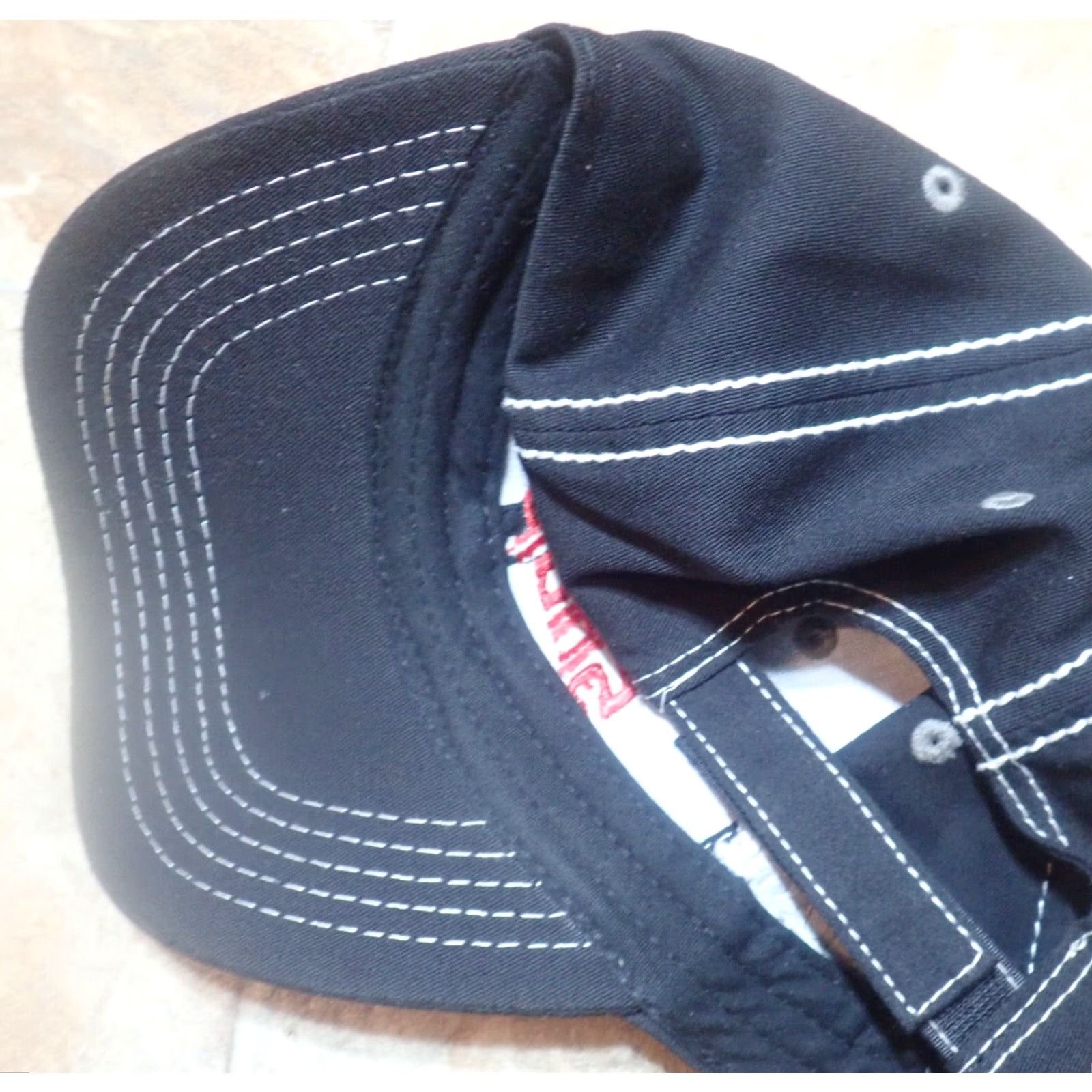 Vintage VINTAGE Snap-On Tools First Series Baseball Cap Hat Choko Motorsports - Embroidered Steel Logo - One Size - Black Twill Cap Mens Size ONE SIZE - 6 Thumbnail