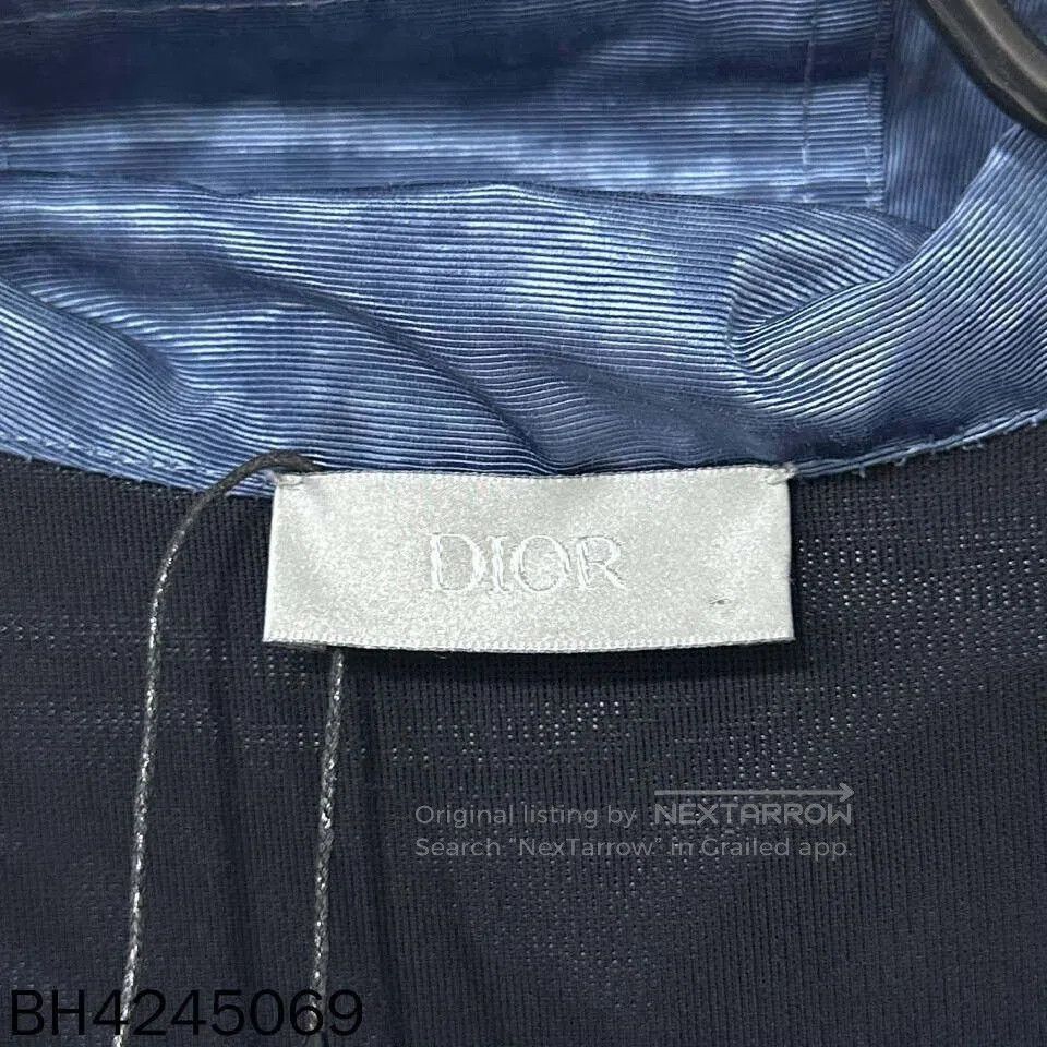 Dior black and blue logo printed jacket Dior. Size US XS / EU 42 / 0 - 3 Thumbnail
