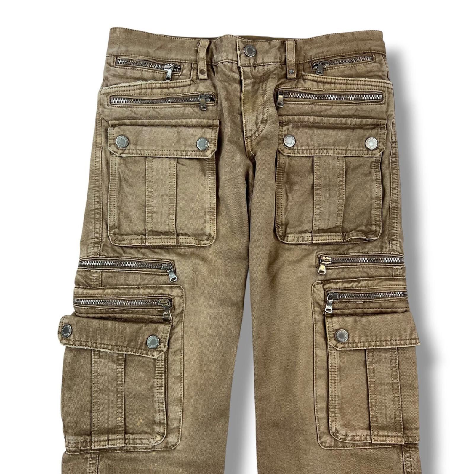 Dolce & Gabbana Dolce & Gabbana 2008 Multi Zip Cargo Pants Size US 28 / EU 44 - 1 Thumbnail