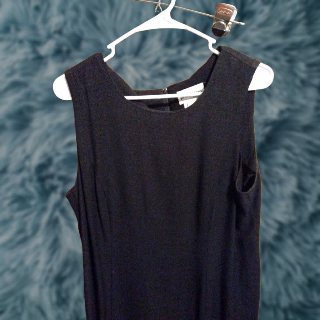 Vintage VINTAGE Perceptions by Irene B. Dress 16 Black Rayon Blend 42" CHEST Mens Women Girls Size XXL / US 16-18 / IT 52-54 - 1 Thumbnail