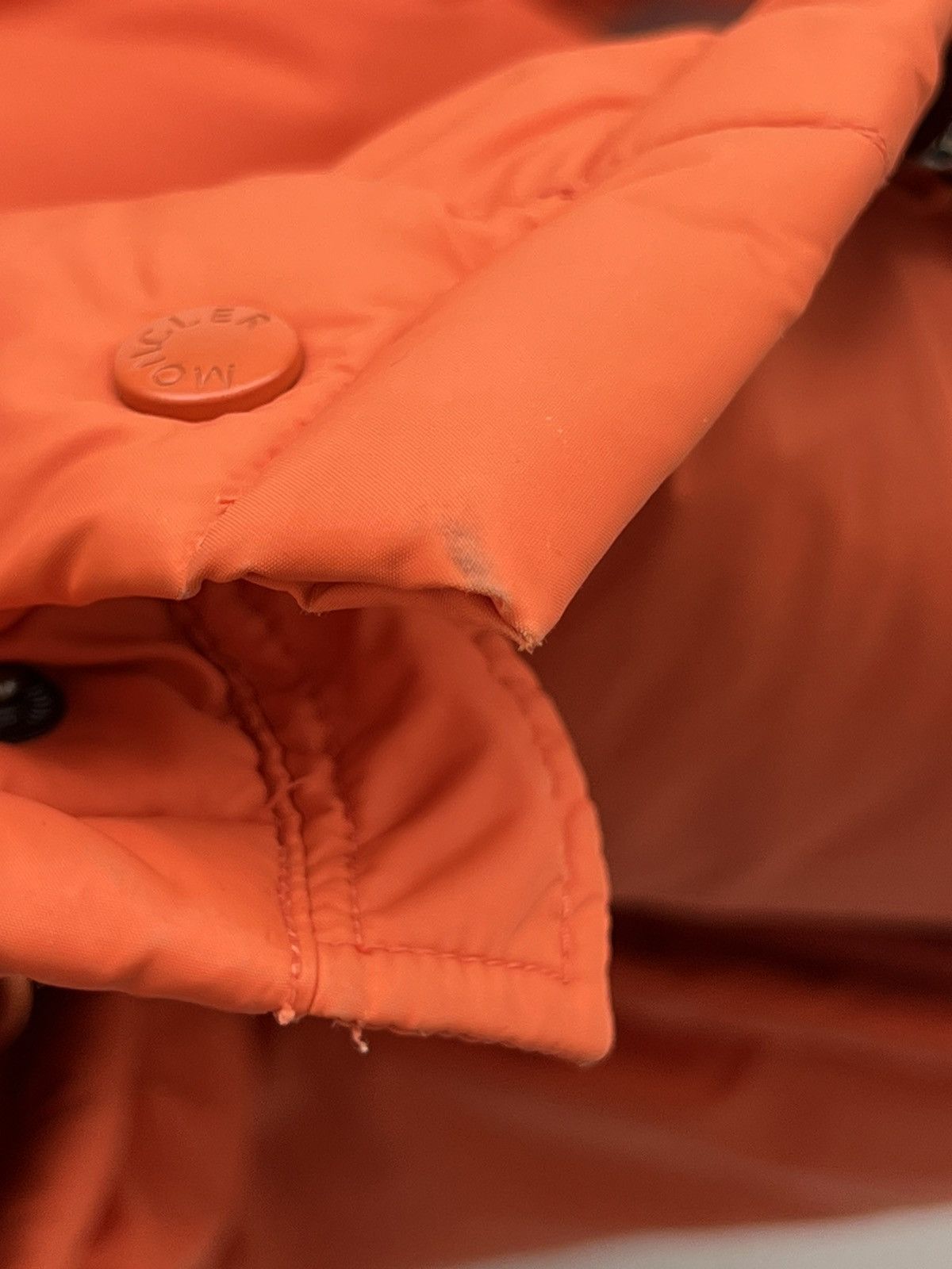 Moncler 🍊Vintage Moncler 2in1 Andersen Down Puffer Jacket Orange Size M / US 6-8 / IT 42-44 - 23 Thumbnail